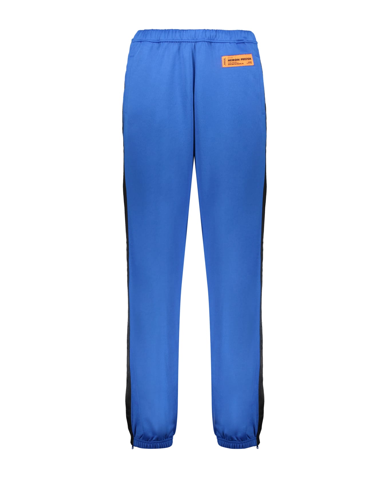 HERON PRESTON Logoed Side Stripes Track-pants - blue