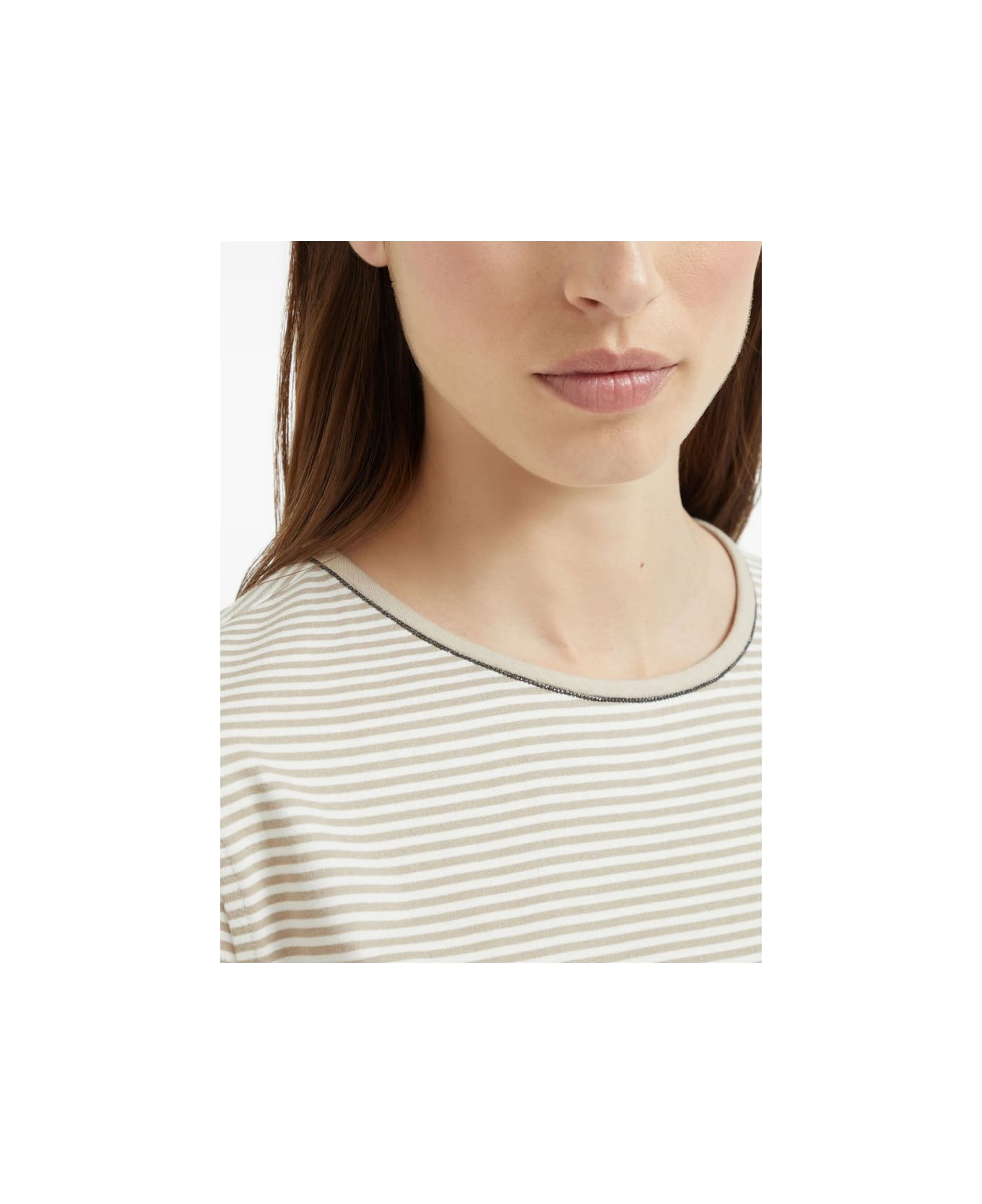 Brunello Cucinelli T-shirt - NEUTRALS