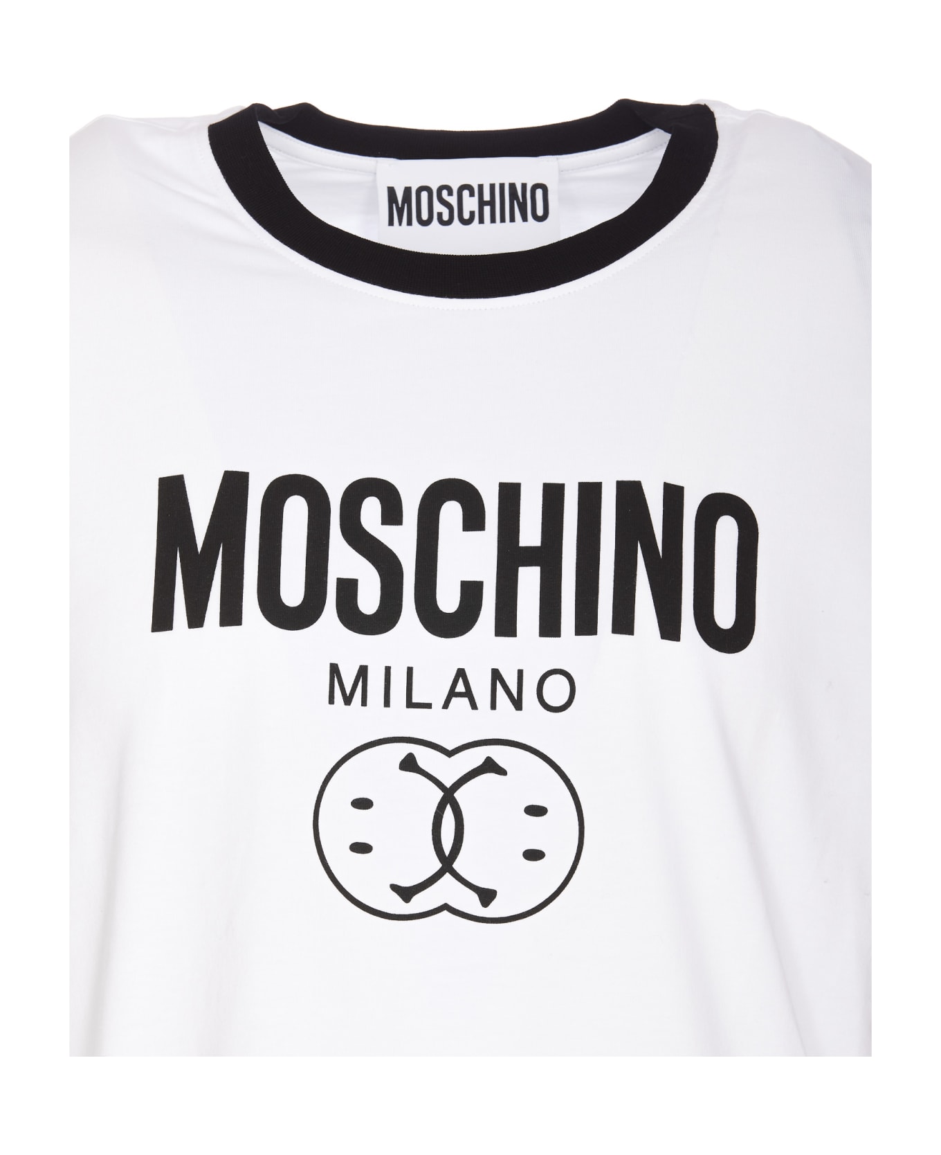 Moschino Double Smile T-shirt - White