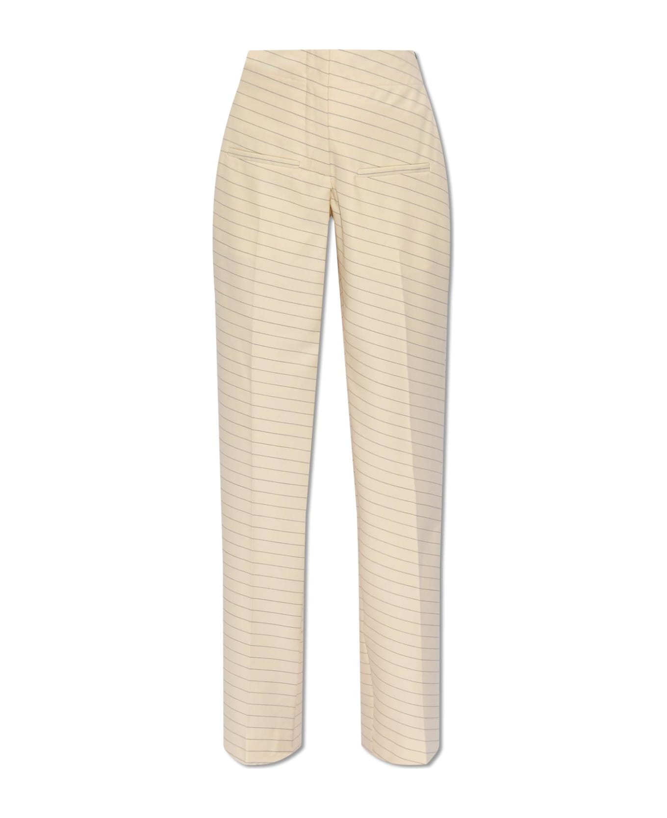 J.W. Anderson Pleat-front Trousers - White