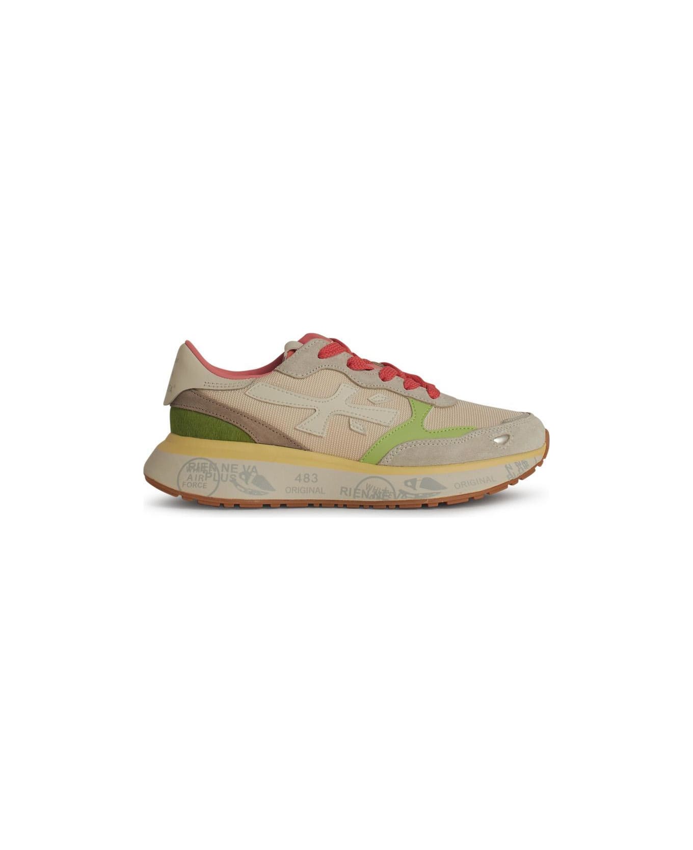 Premiata 
lauryn
 Multicolor Leather Blend Sneakers - Multicolor