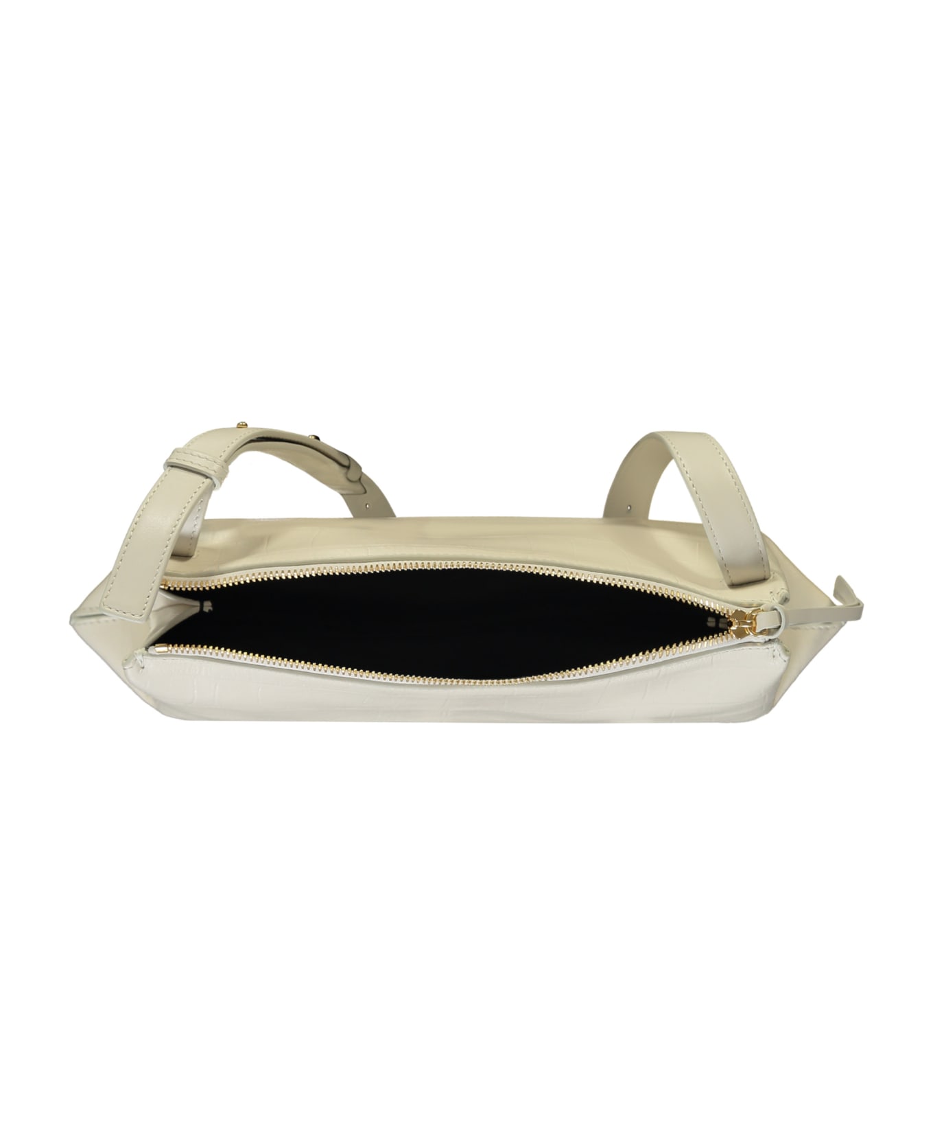 【送料&関税込】Jil Sander Ivory Leather Small Empire Should Jil Sander Ivory Leather Small Empire Shoulder Bag | italist