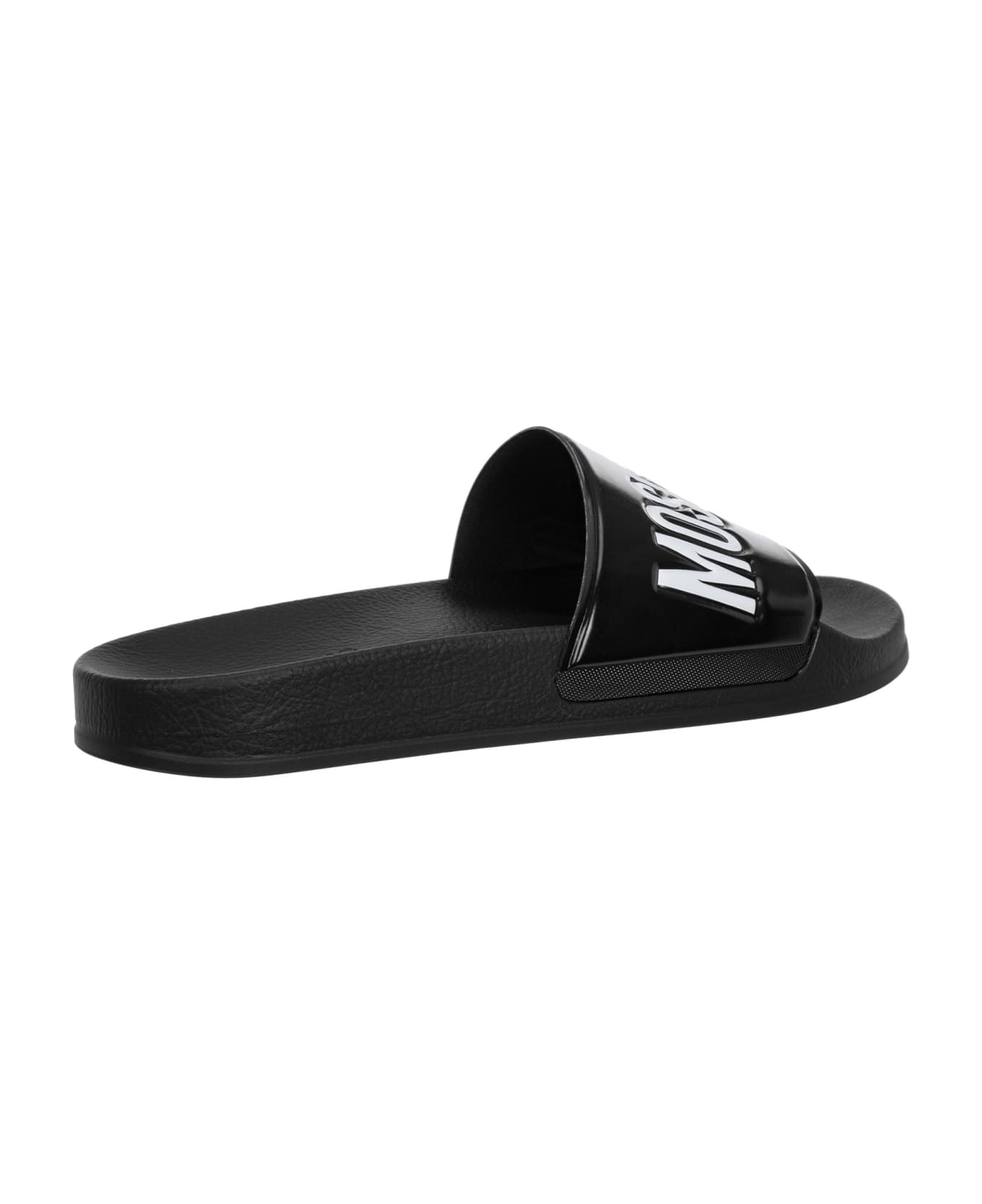 Moschino Slides - Black