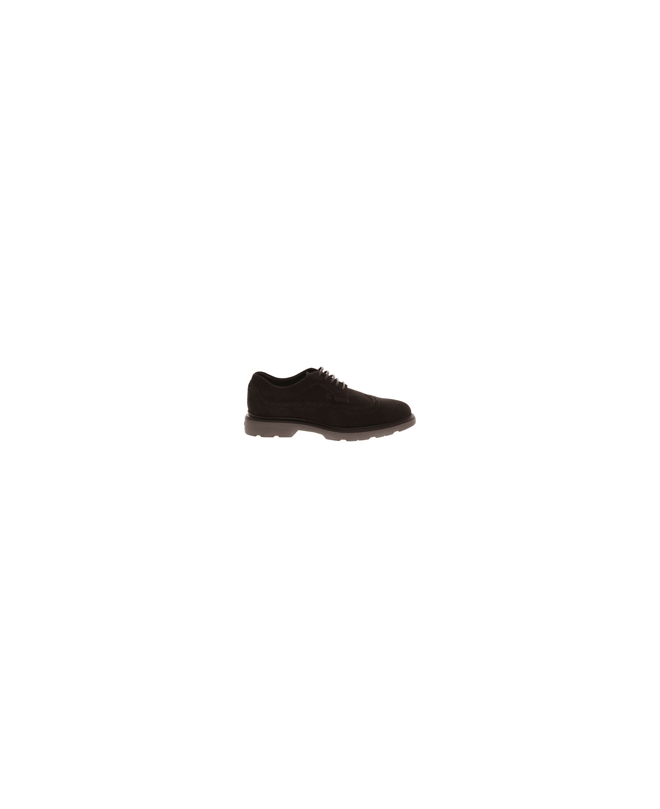 Hogan Laced Shoes - Marrone
