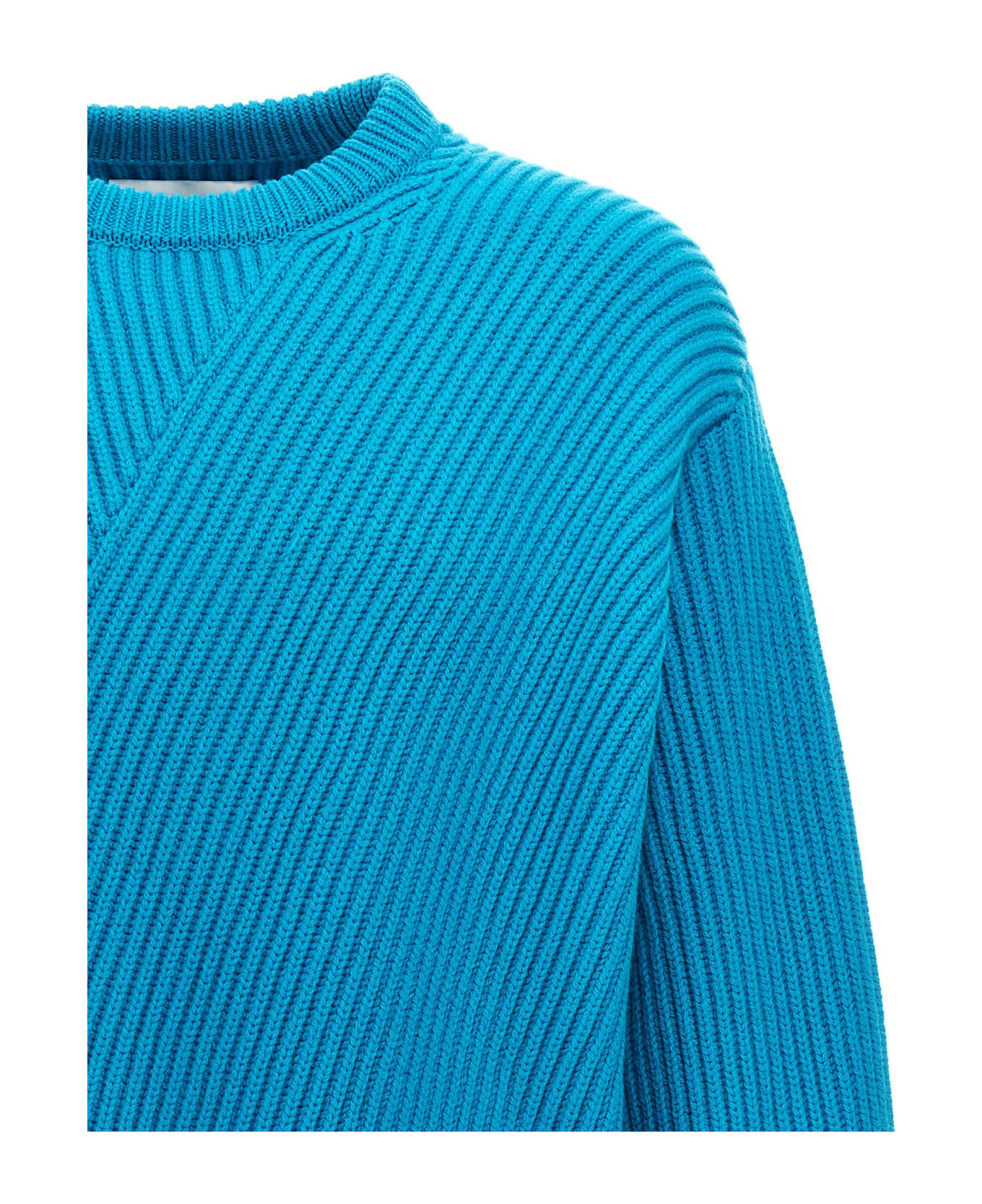 Jil Sander Wool Sweater - Light Blue