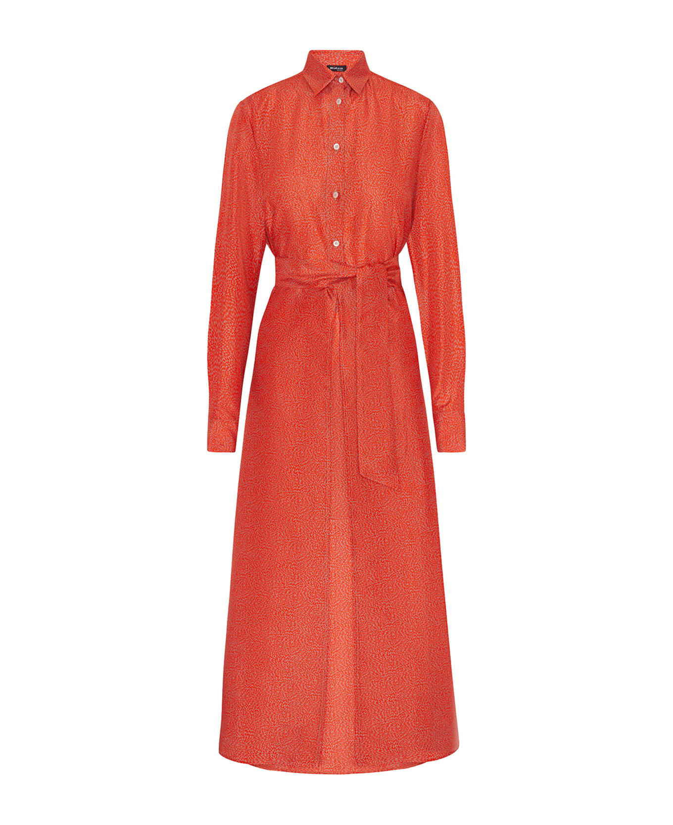 Kiton Dress Silk - ORANGE