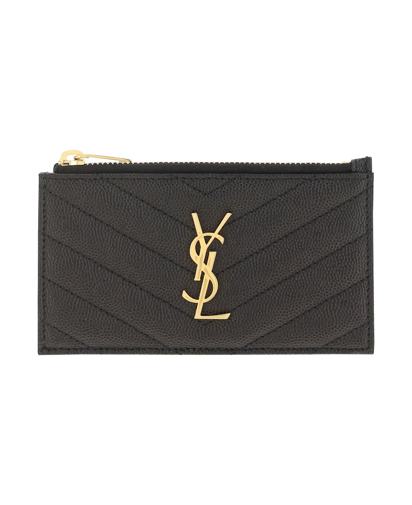 Saint Laurent Card Holder - BLACK