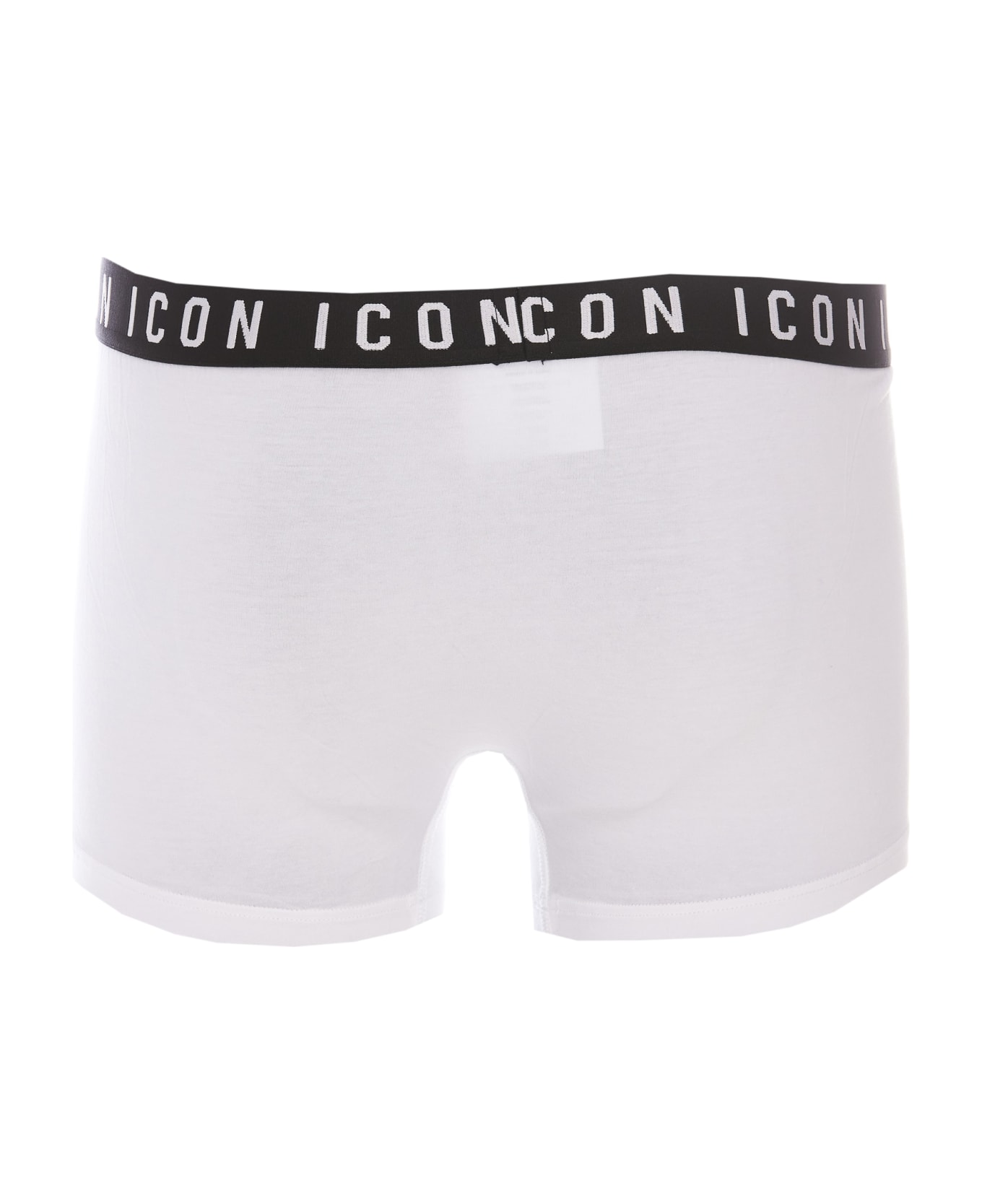 Dsquared2 Be Icon Boxer - Bianco