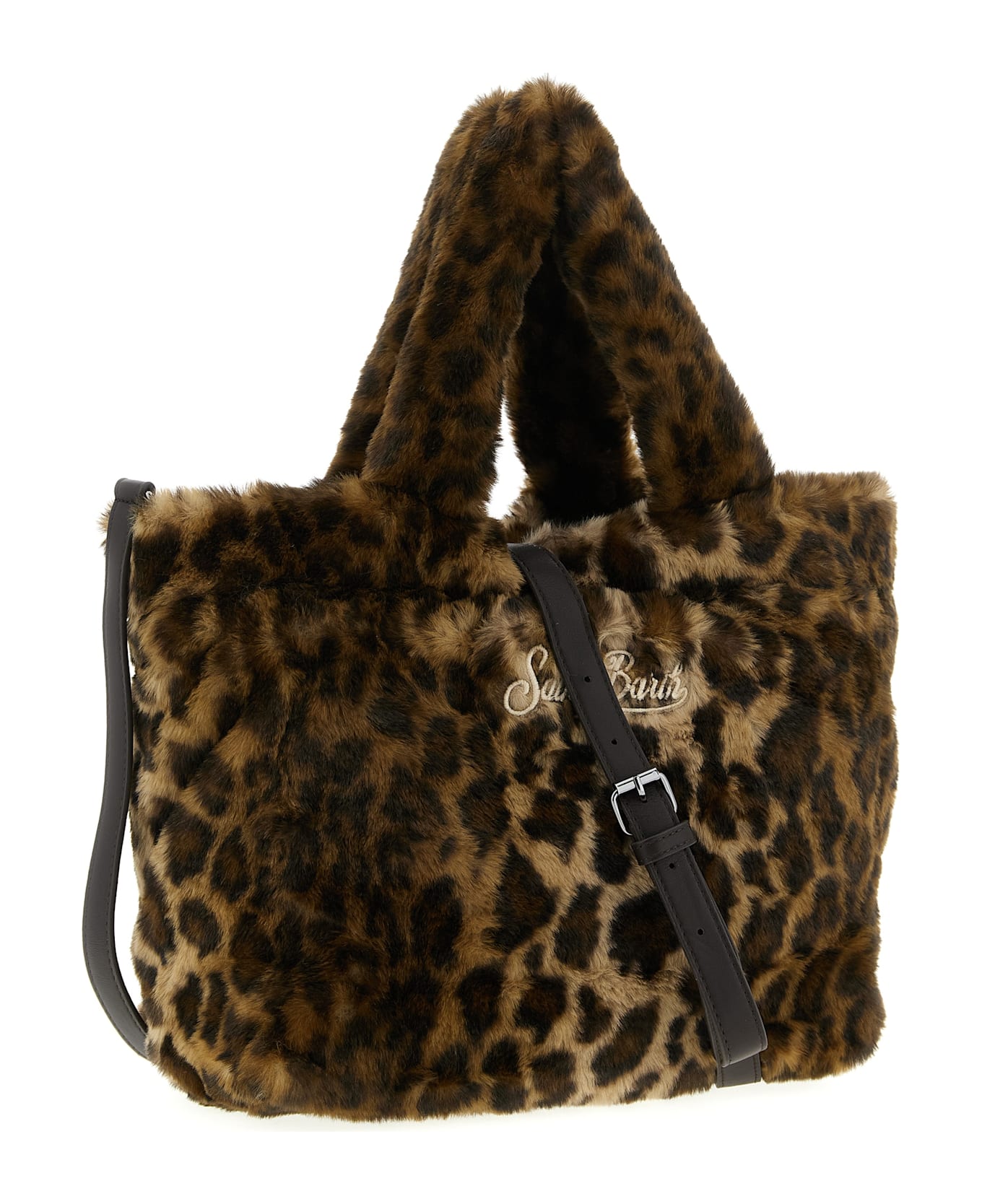 MC2 Saint Barth 
colette Soft Fur
 Handbag - Brown