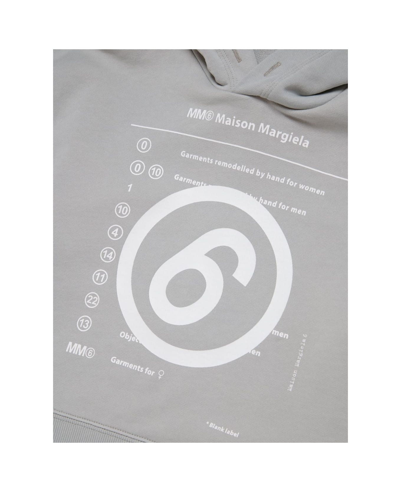 MM6 Maison Margiela Sweatshirt - Sage Grey ニットウェア＆スウェットシャツ