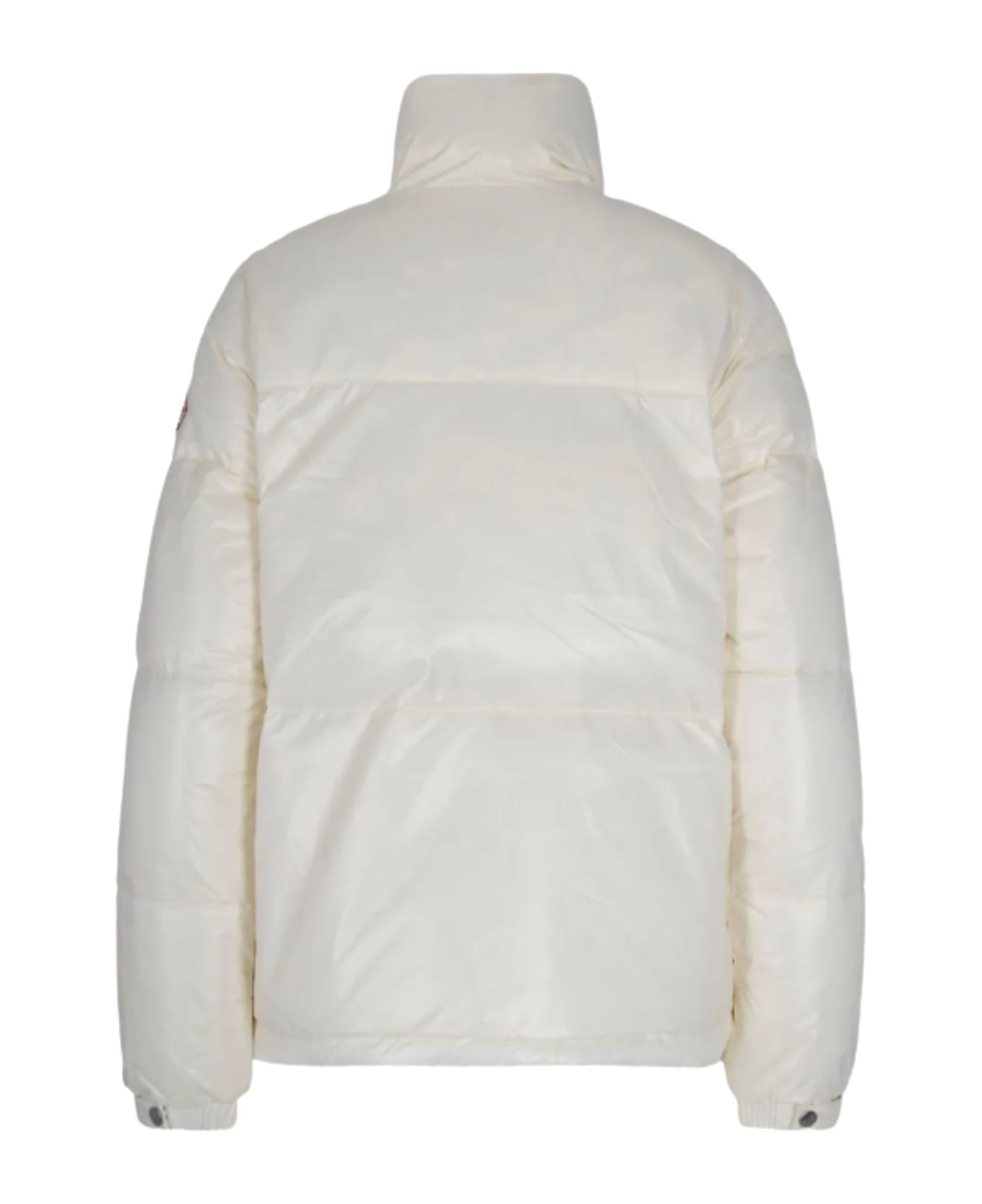 Pyrenex Down Jacket With Hat Goldin - White