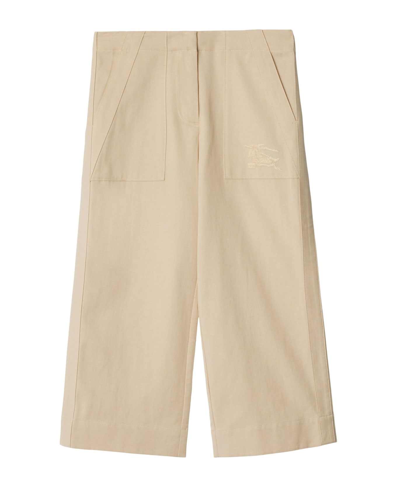 Burberry Kids Trousers Beige - Beige