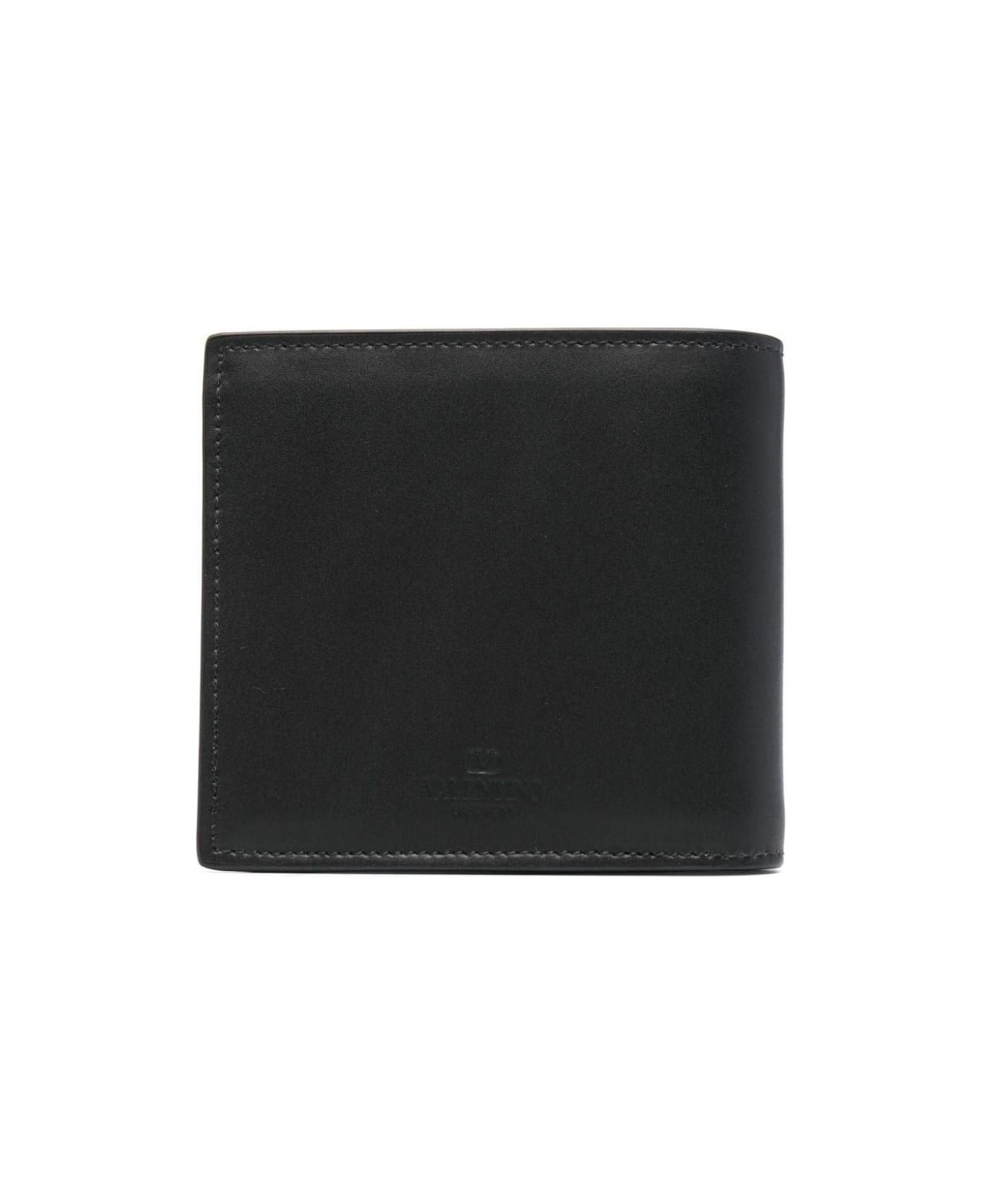 Valentino Garavani Garavani Logo Printed Bi-fold Wallet