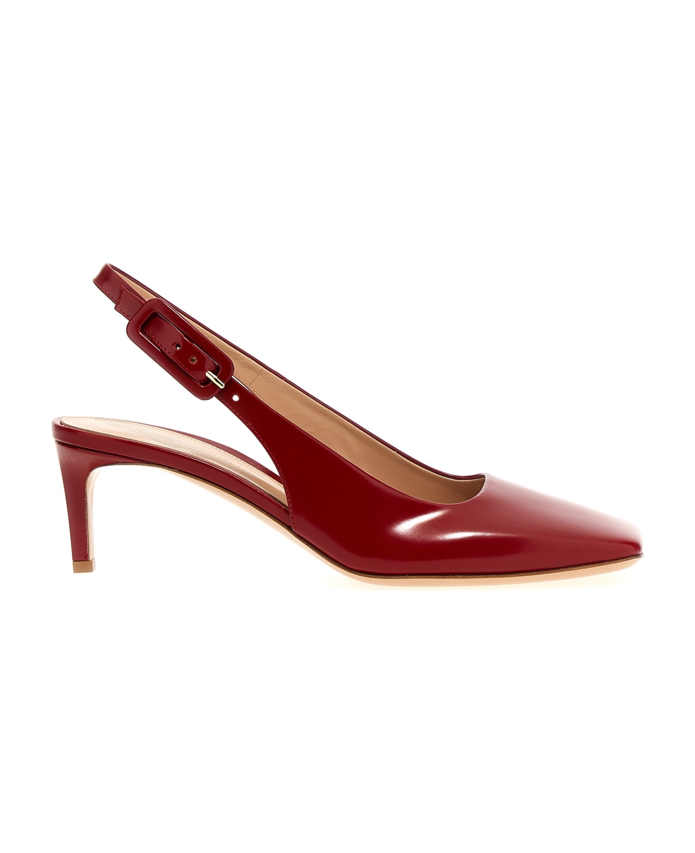 Gianvito Rossi 'ric' Slingbacks - Red