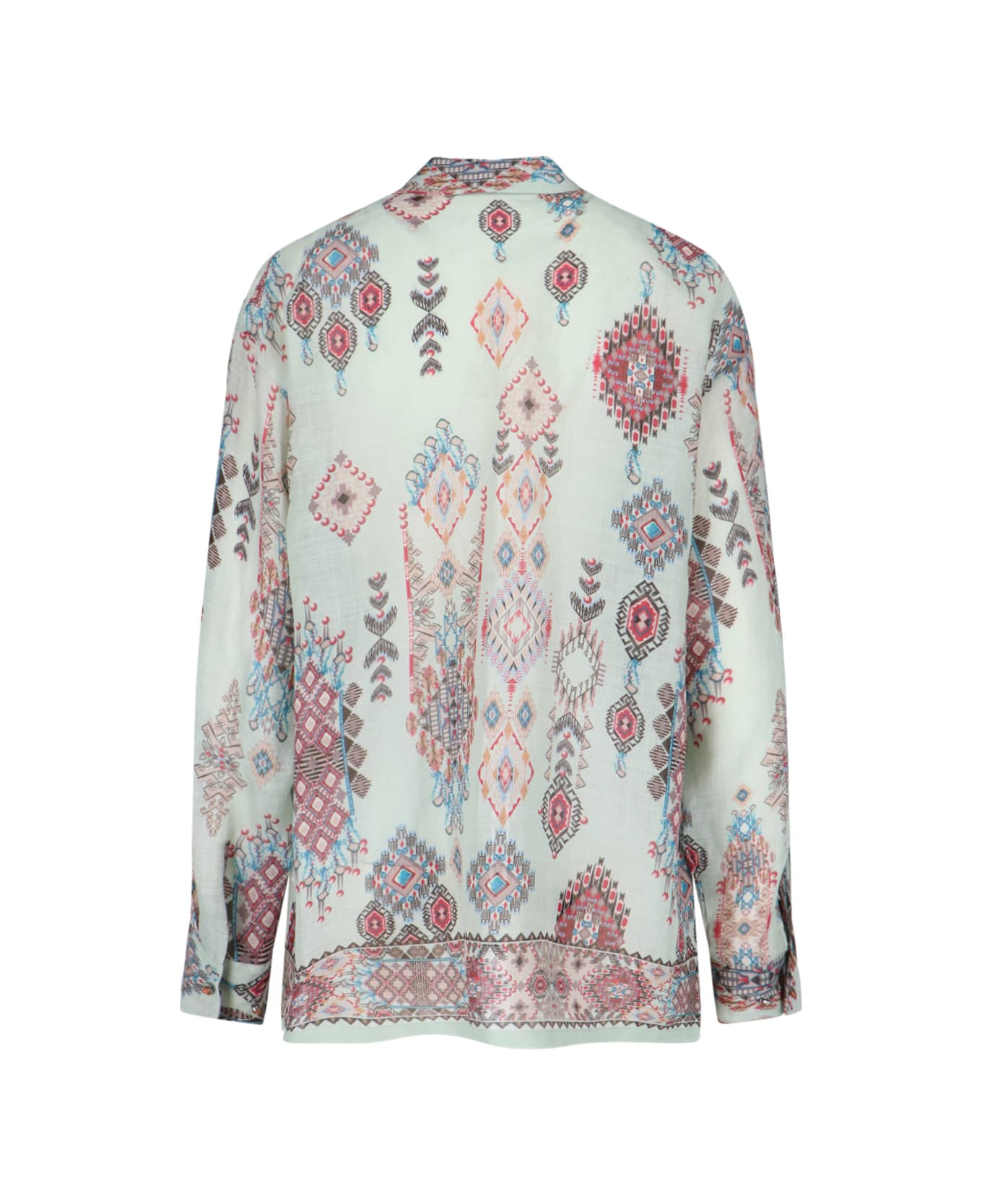 Ermanno Scervino Geometric Pattern Shirt - Green