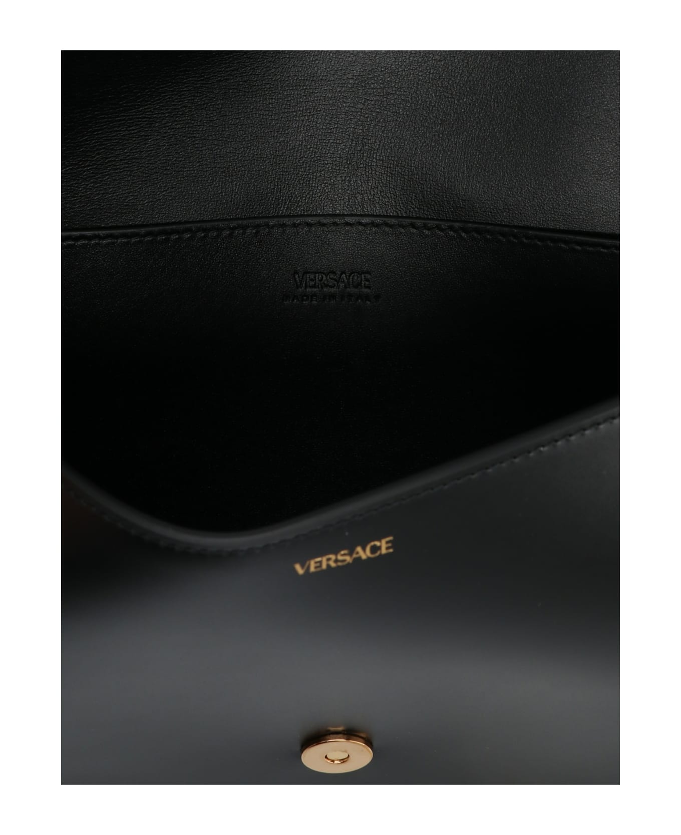 Versace 'greca Fendi' Clutch - Black  