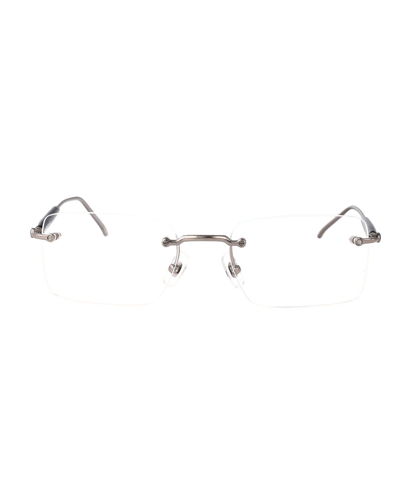 Montblanc Mb0411o Glasses - RUTHENIUM-RUTHENIUM-TRANSPARENT