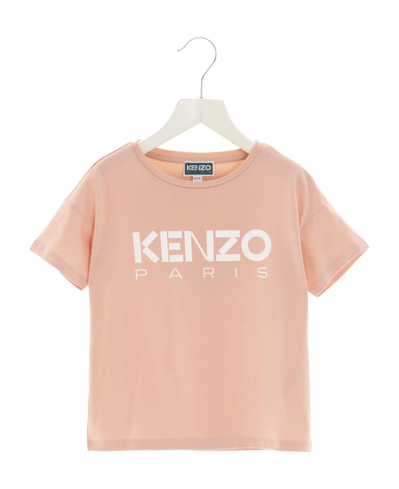 Kenzo Kids Logo Print T-shirt - Pink