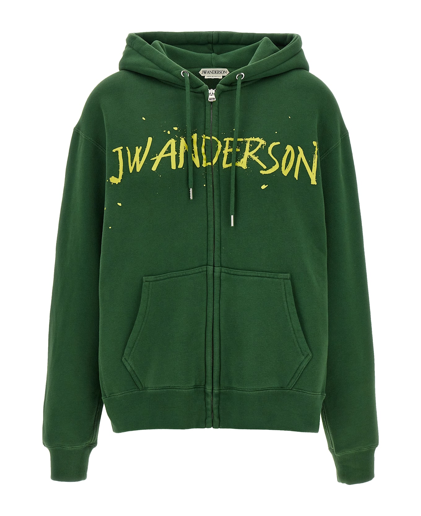 J.W. Anderson Printed Hoodie - Green