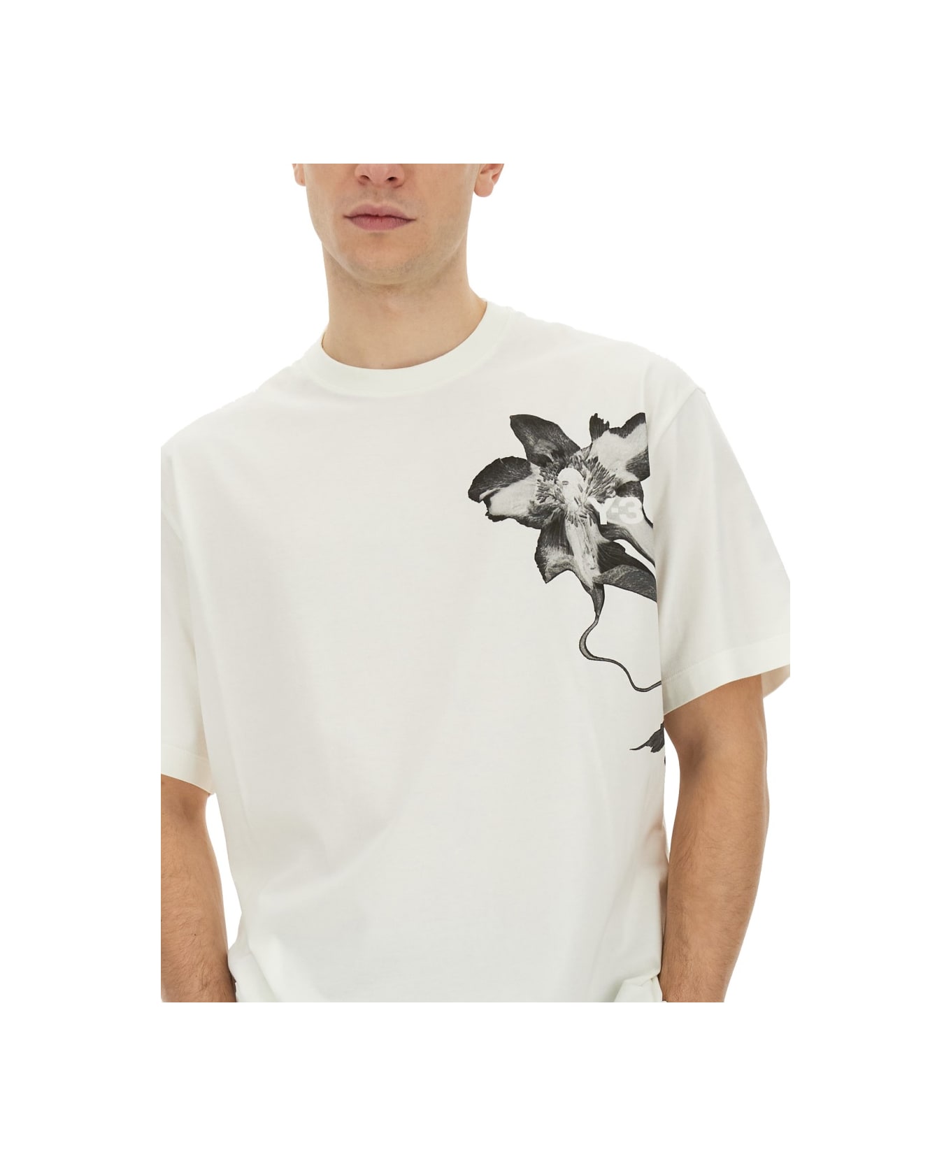 Y-3 Cotton T-shirt - WHITE