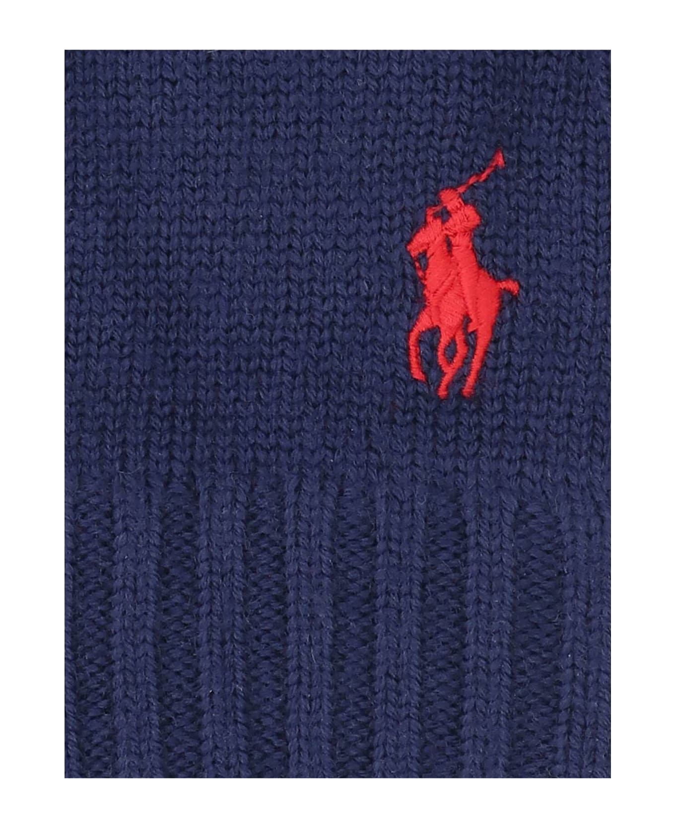Polo Ralph Lauren Logo Gloves - Hunter Navy