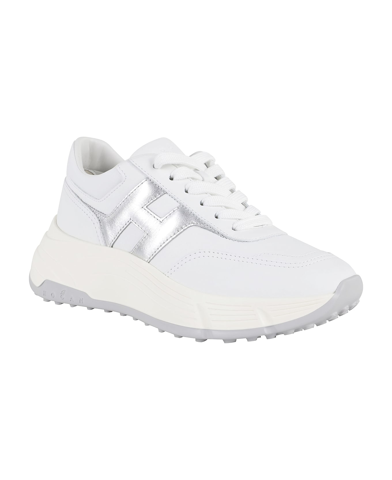 Hogan H669 Allacciato H - White Silver