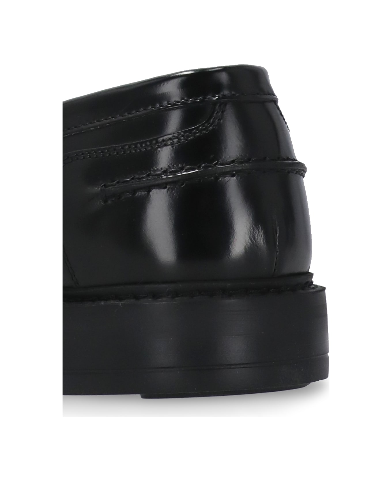 Doucal
s Leather Loafers - Black