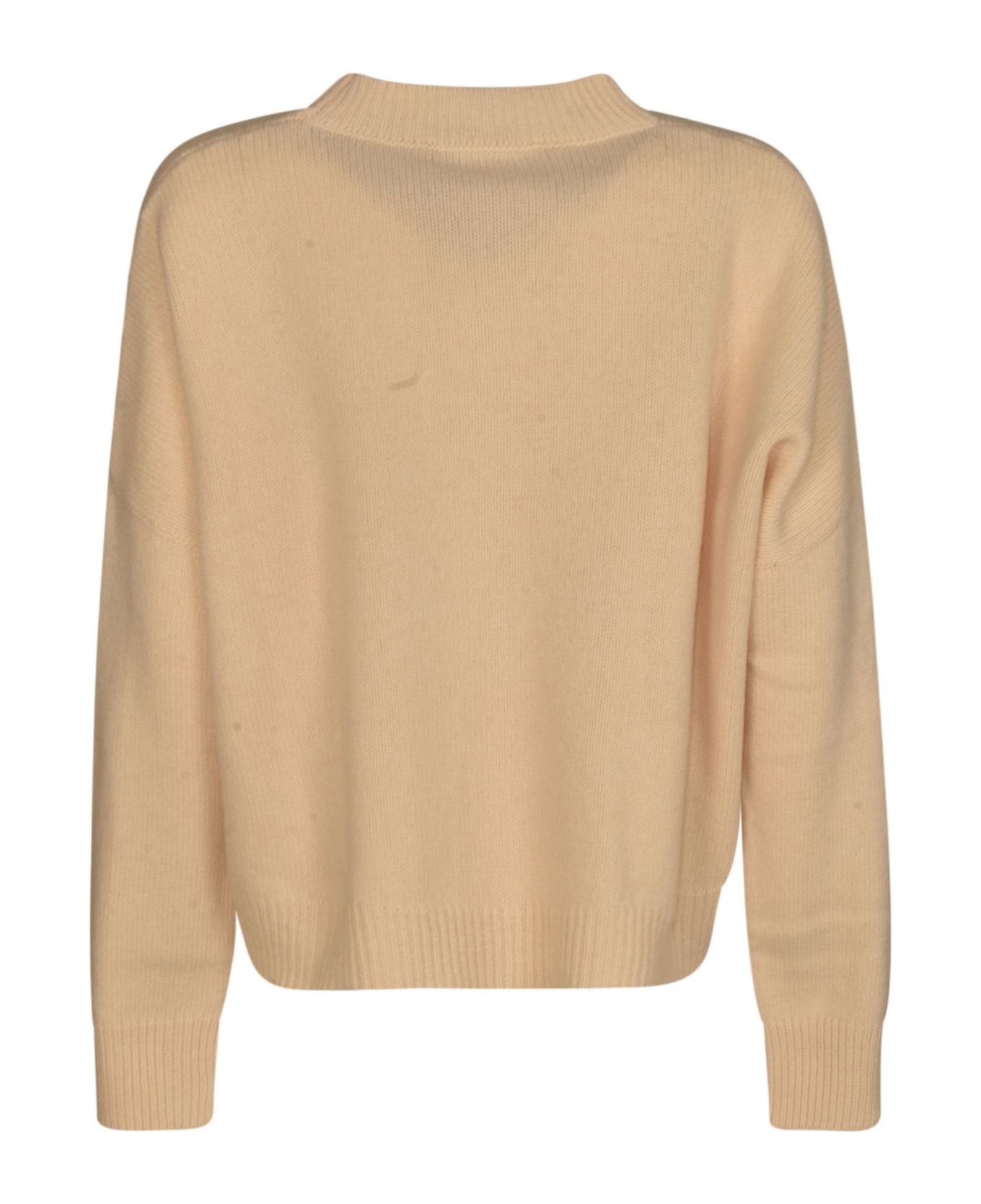 Giada Benincasa Logo Knitted Sweater - White