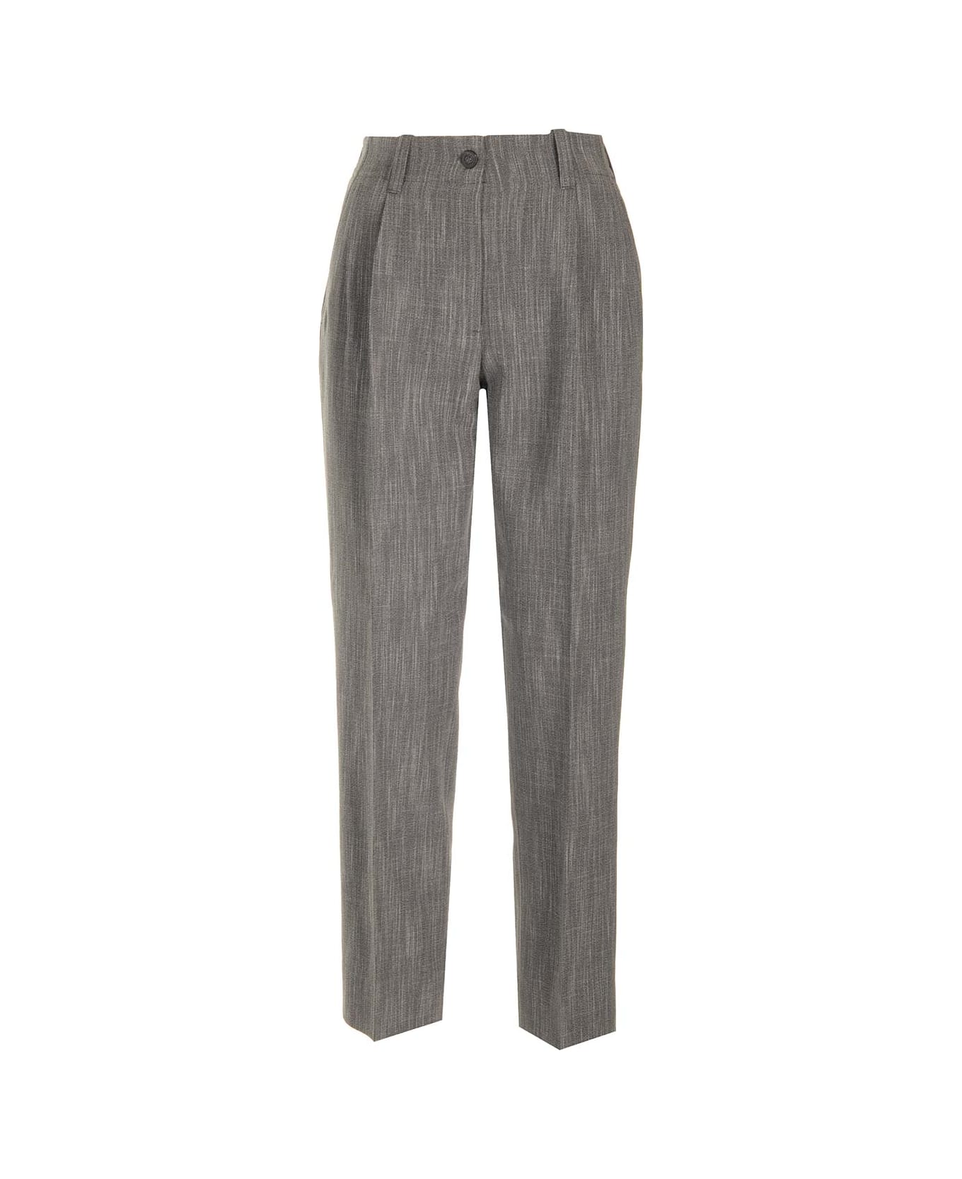 Golden Goose High-waisted Trousers - Grey