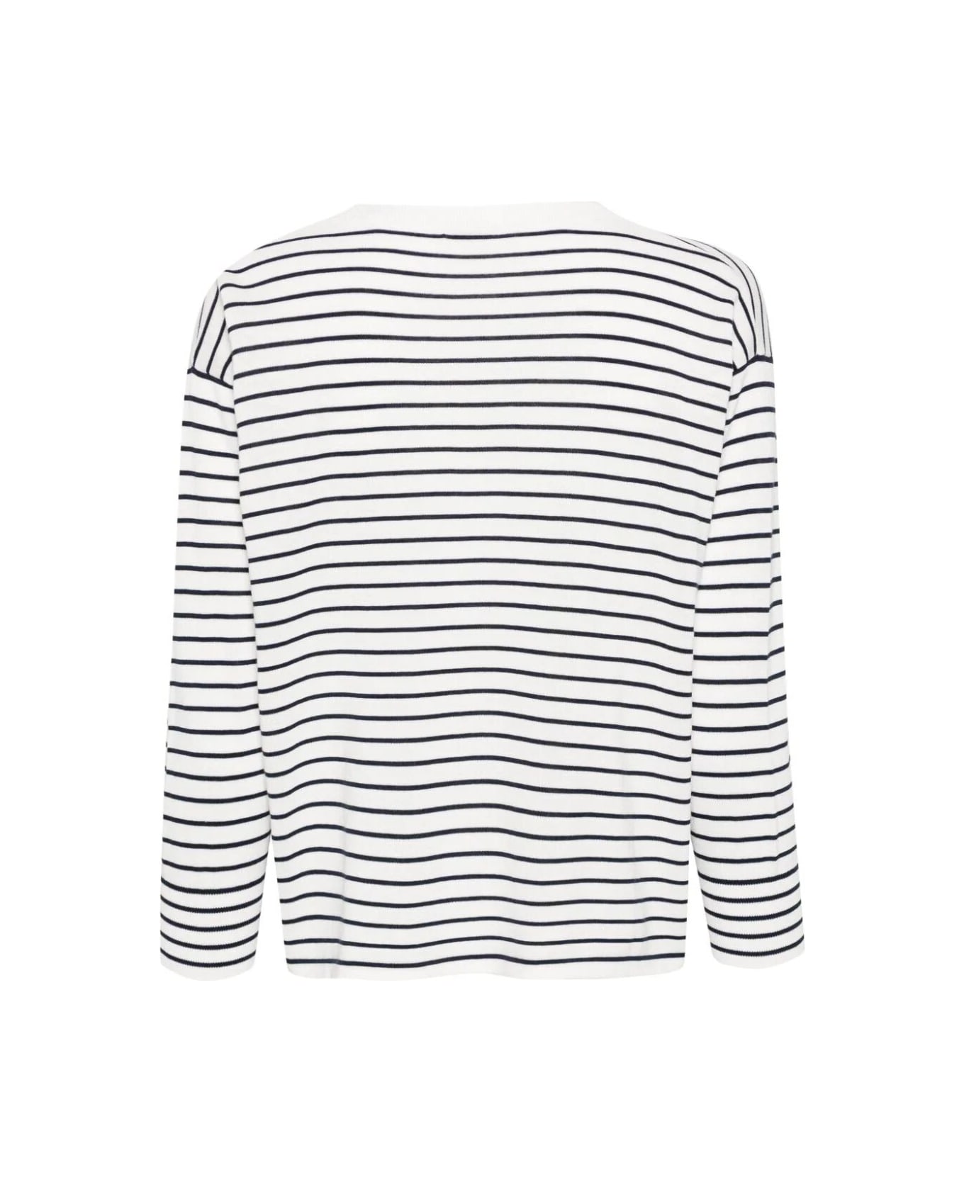 Aspesi Mod 3419 Sweater - Blue Stripe