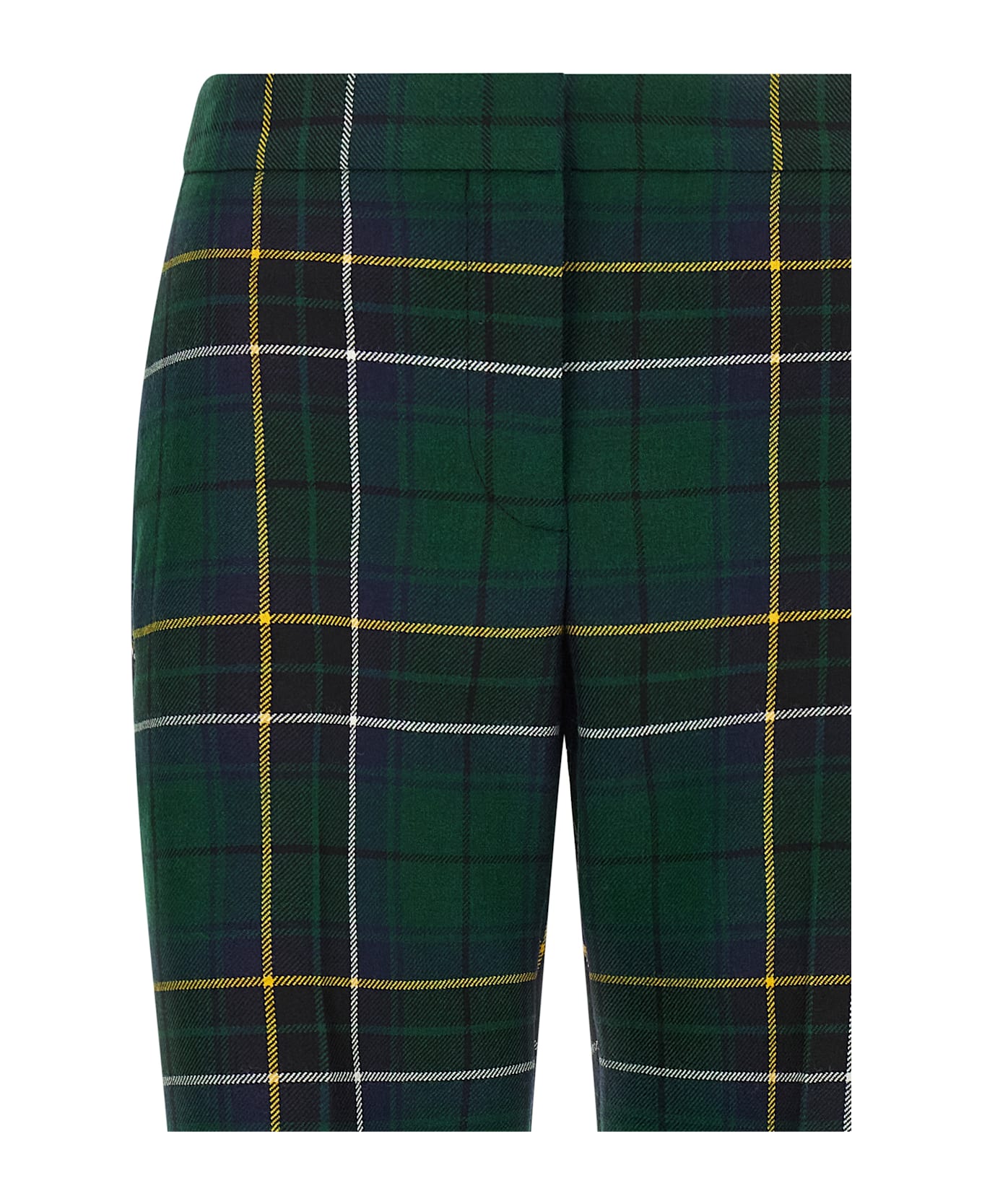 Alexander McQueen Cigarette Pants - Green