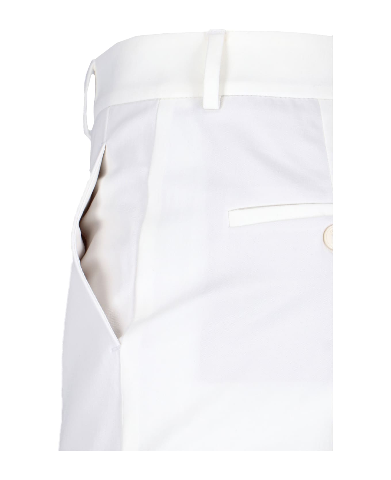 Incotex Straight Pants - White