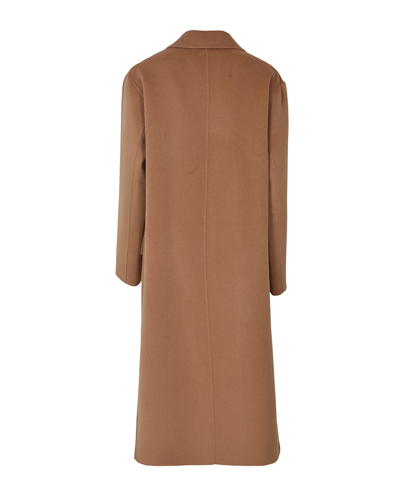 Aspesi Tie-waist Buttoned Coat - CAMMELLO / CAMEL