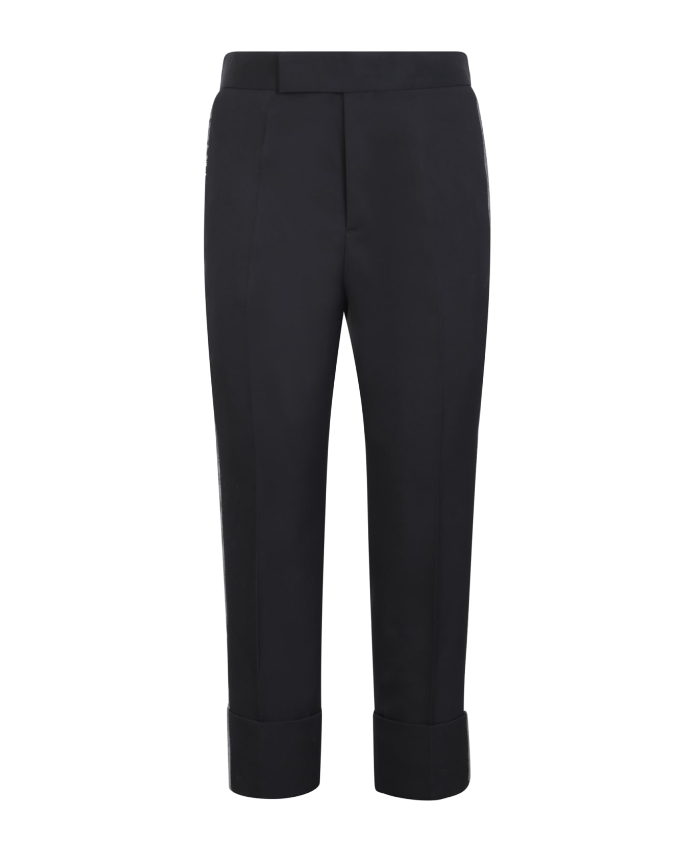 Sapio Tailored Black Trousers - Black