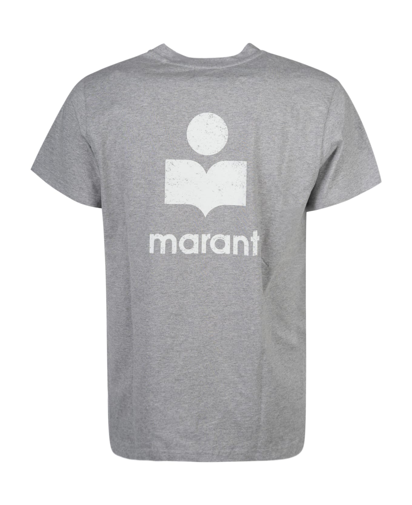 Isabel Marant Zafferh T-shirt - Ecru/Grey