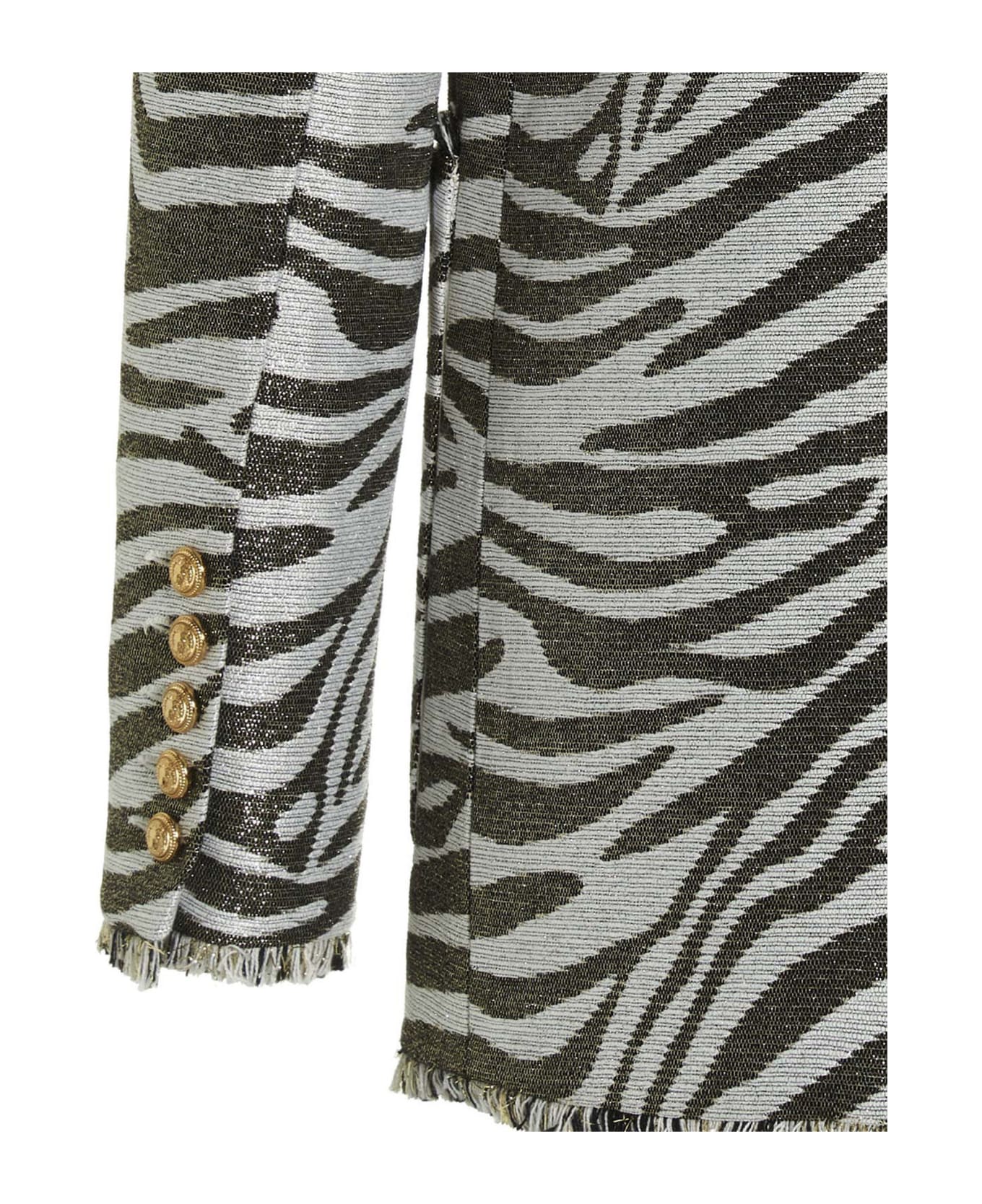 Balmain Zebra Blazer - Multicolor コート