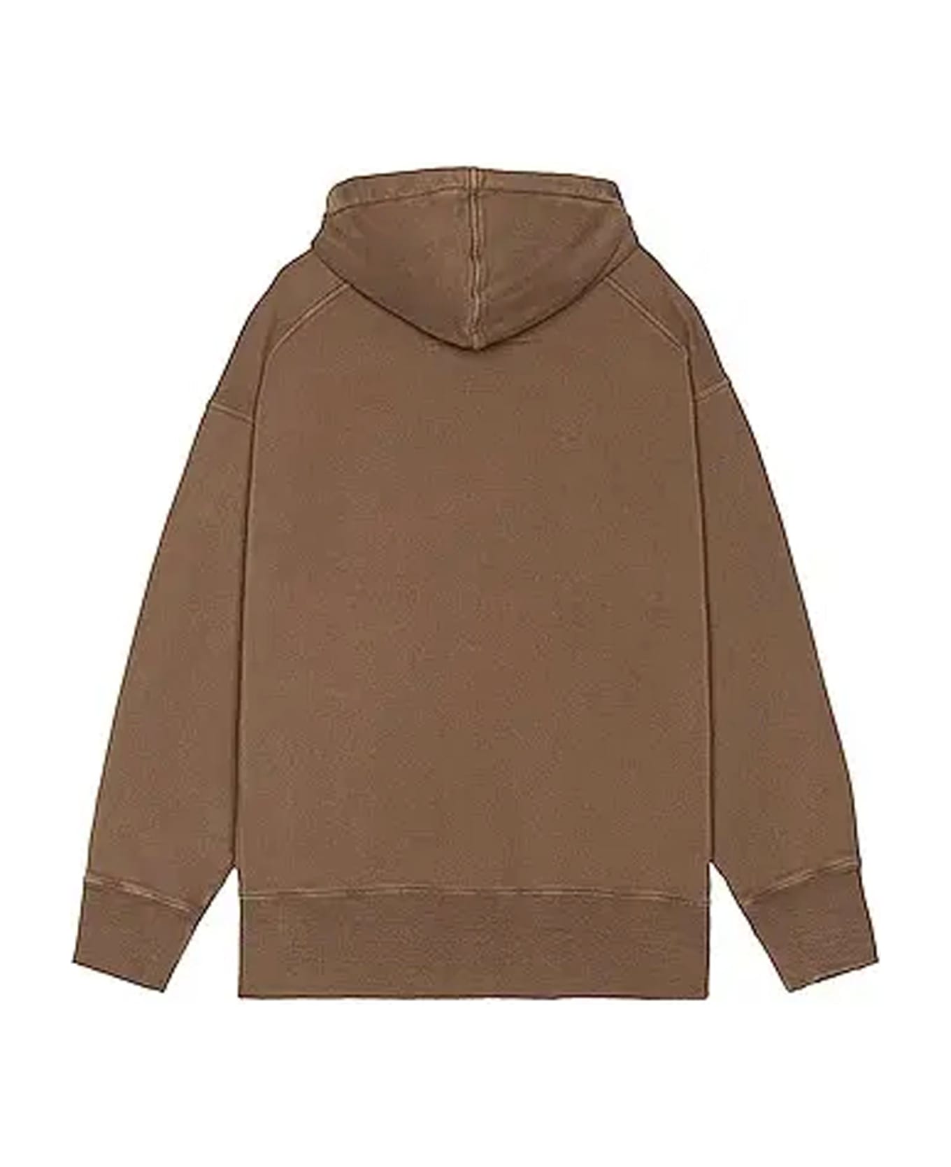 Givenchy Logo Hooded Sweatshirt - Brown フリース