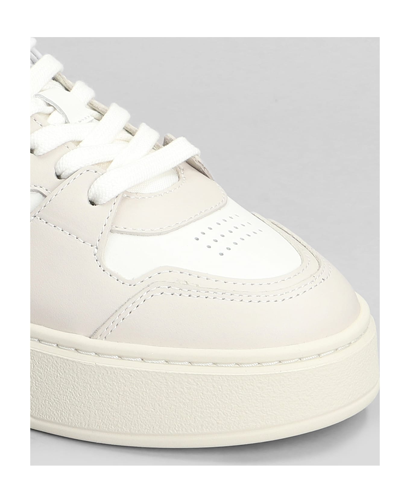 Axel Arigato Orbit Neo Sneakers In Grey Leather - grey
