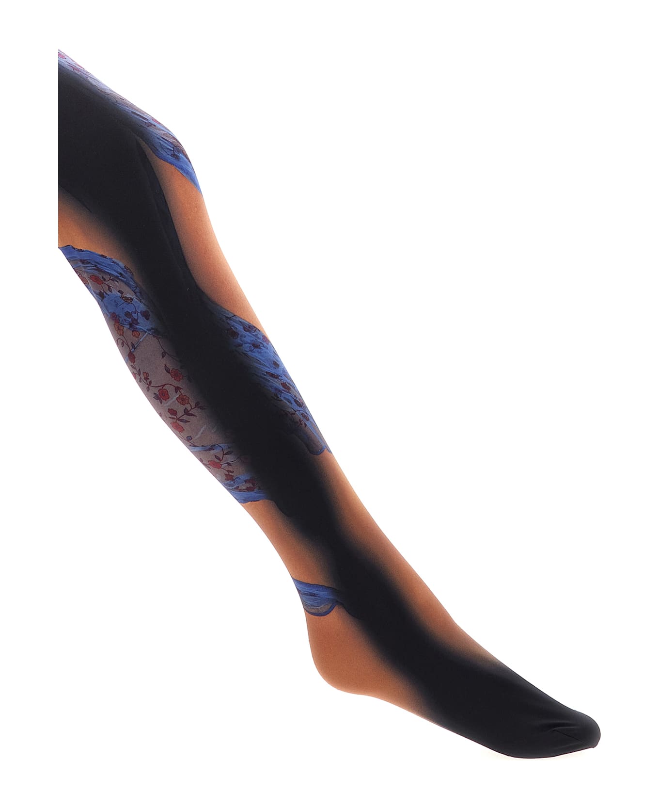 Marine Serre 
draped Statue
 Leggings - Multicolor