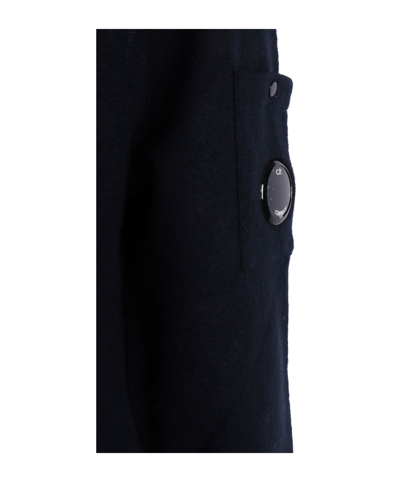 C.P. Company Knitwear - Polo Collar - BLUE