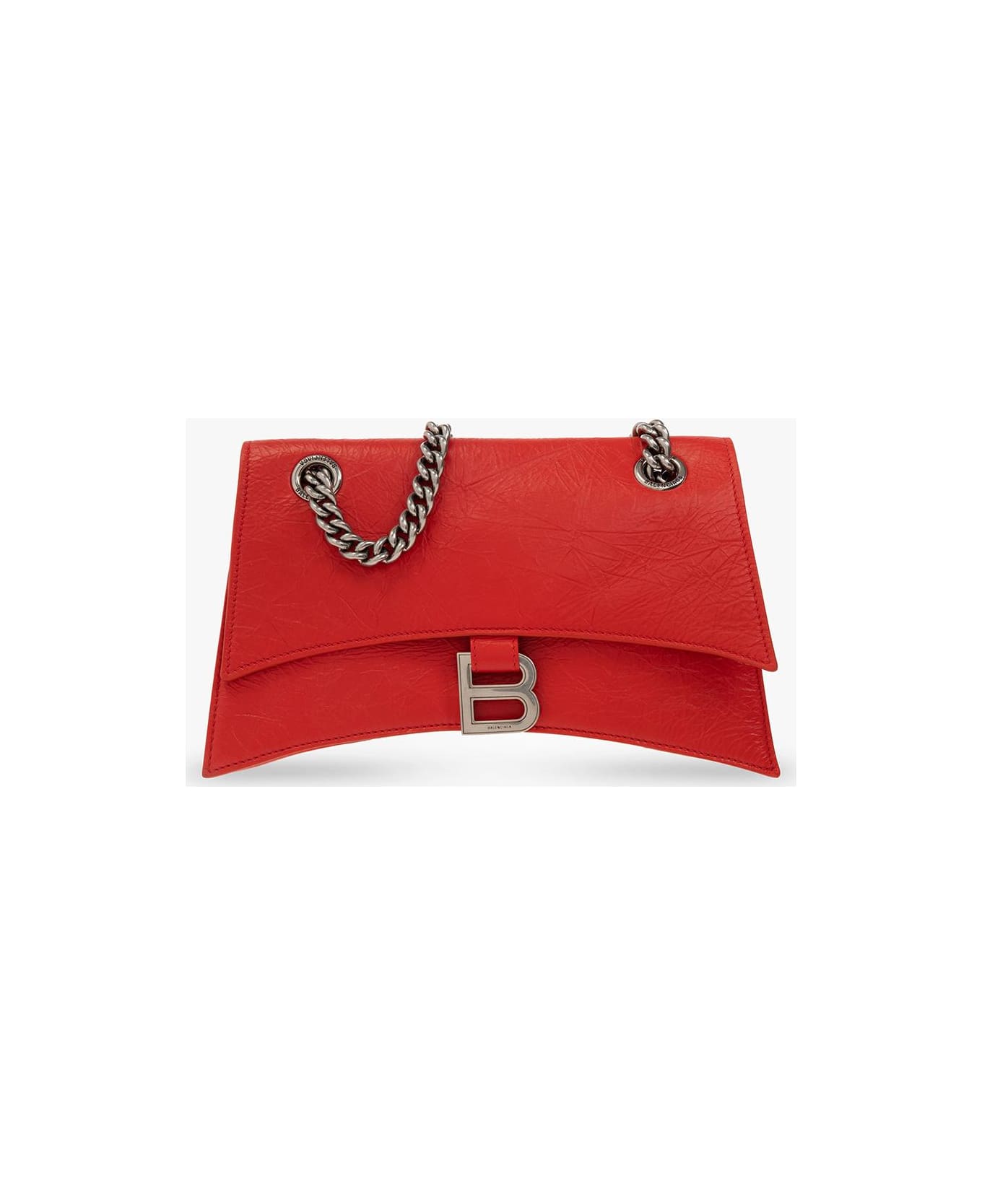 Balenciaga 'crush Small' Shoulder Bag - Rosso