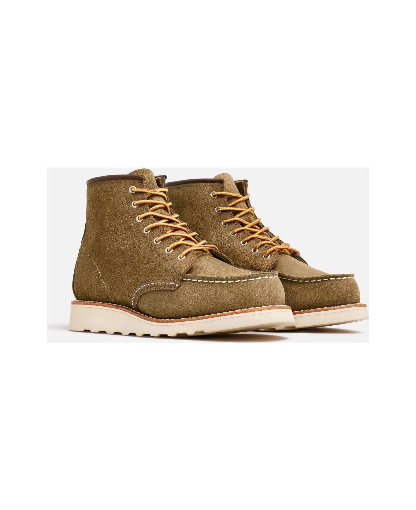 Red Wing 6 Inch Moc - Olive Mohave ブーツ