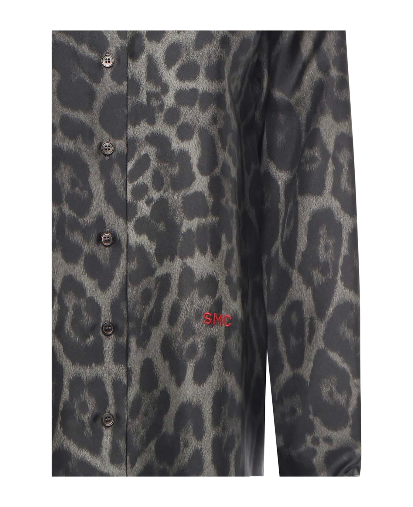 Stella McCartney Shirt In Grey Silk - Ash grey