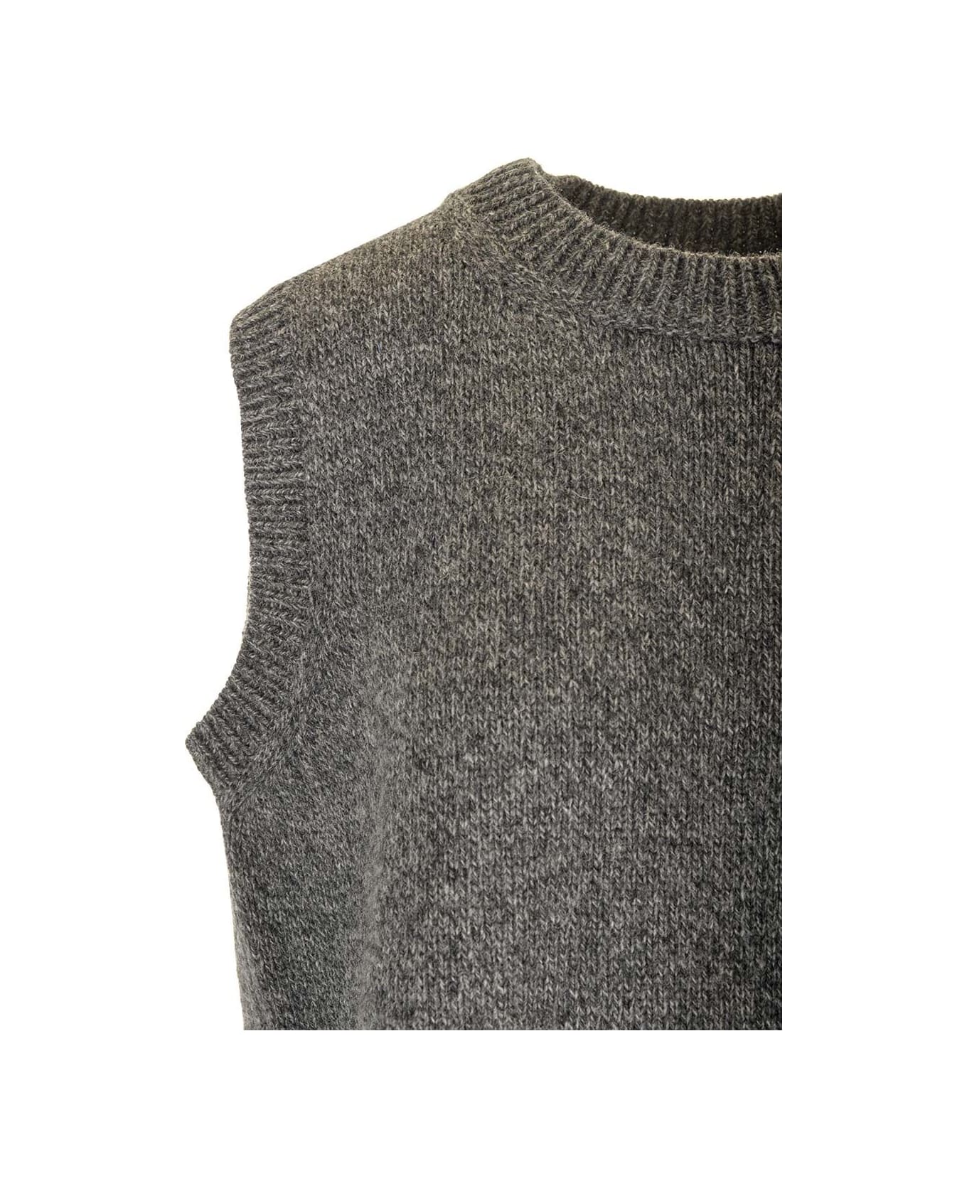 Maison Margiela Sleeveless Sweater - Grey