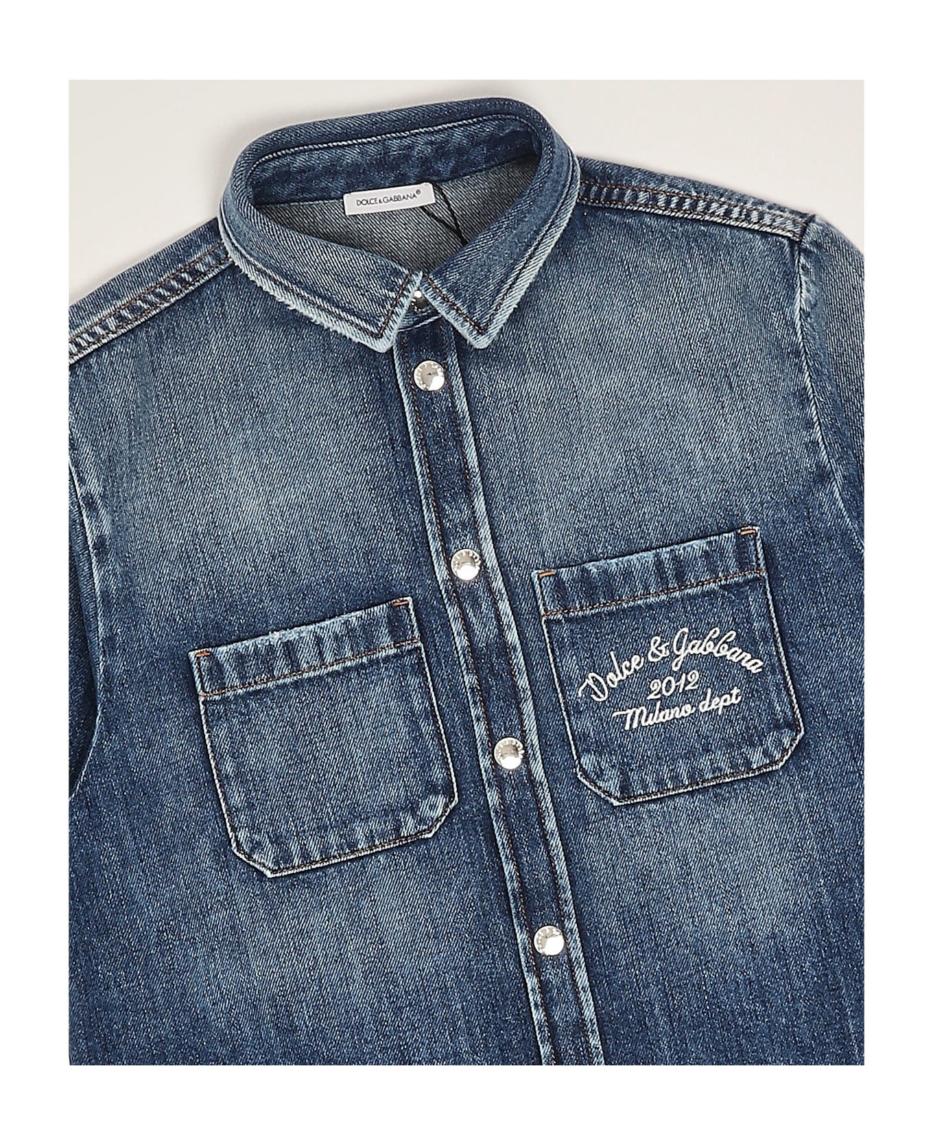 Dolce 
Gabbana S/s Shirt Shirt - DENIM