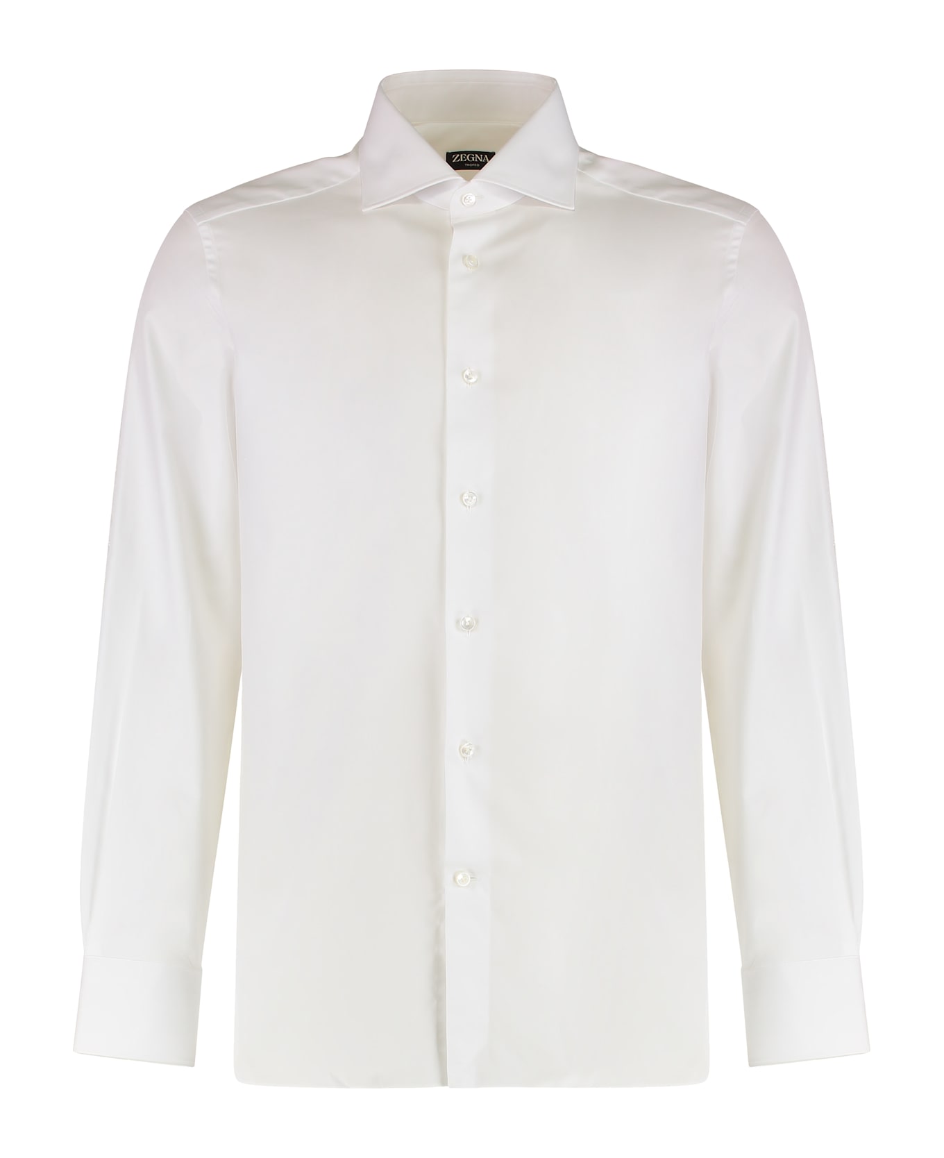 Zegna Shirt In Cotton - White