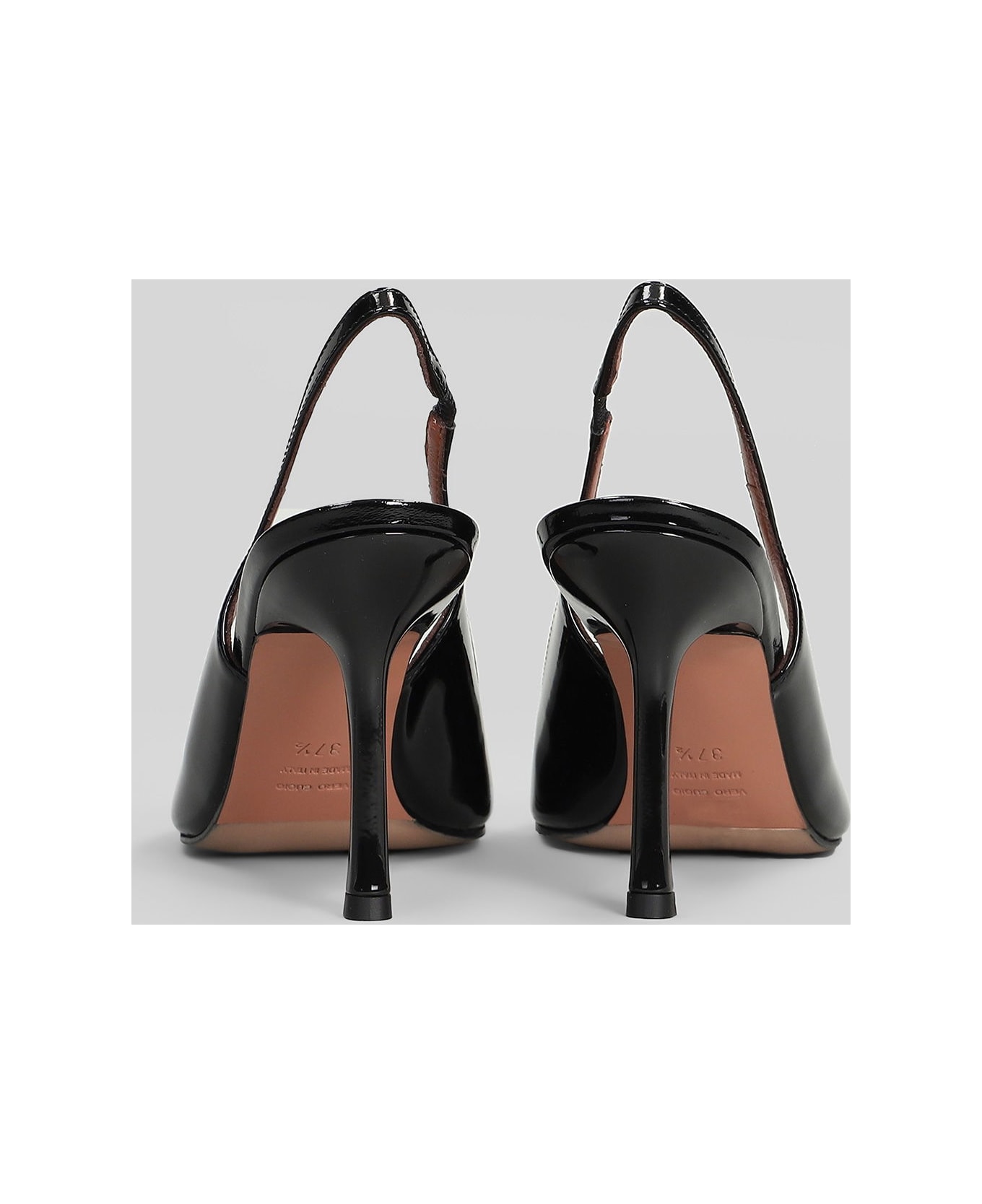 Aldo Castagna Darya Pumps In Black Patent Leather - black