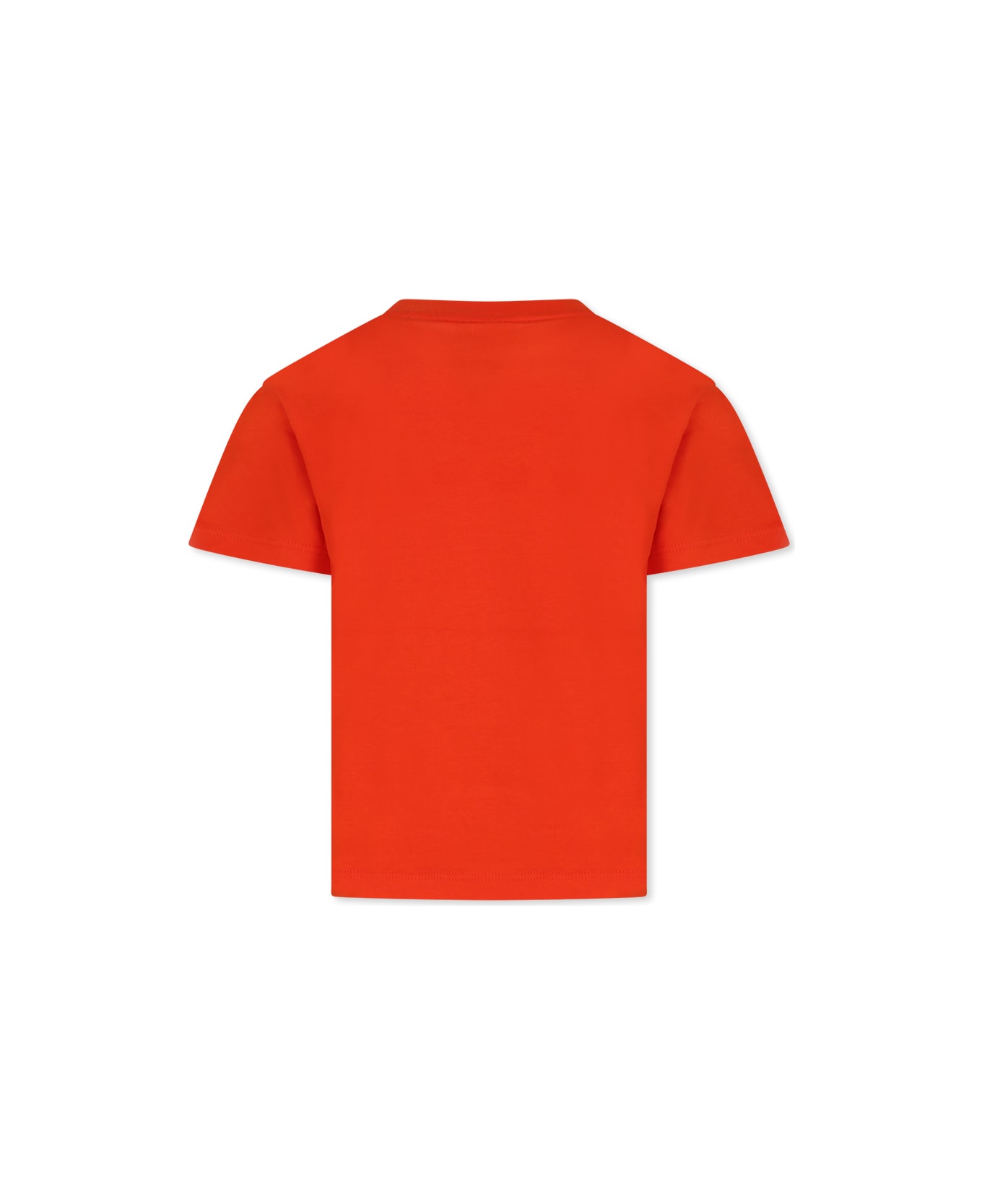 Hugo Boss Orange T-shirt For Boy With Logo - Red