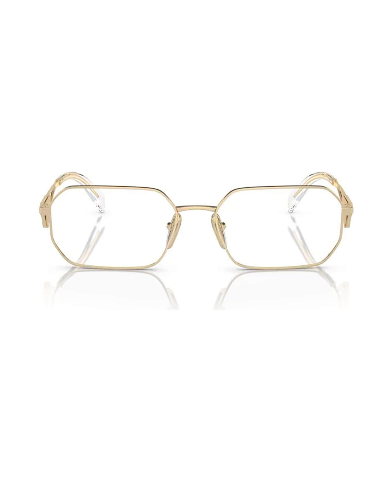 Prada Eyewear Pr A53v Pale Gold Glasses - Pale Gold