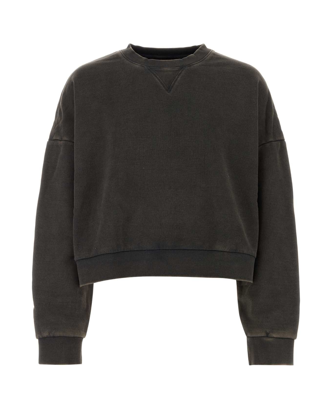 Entire Studios Charcoal Cotton Oversize Sweatshirt - Non definito